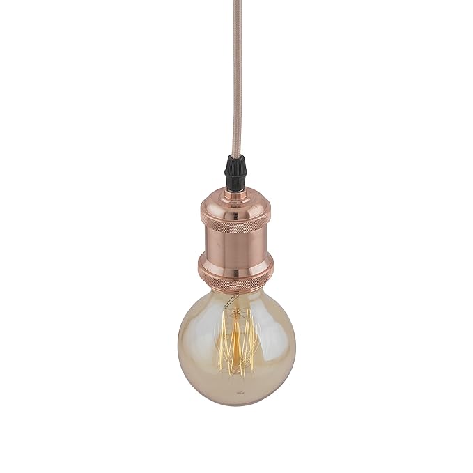E26/ E27 Industrial Light Hanging Vintage Edison Pendant Lamp Metal