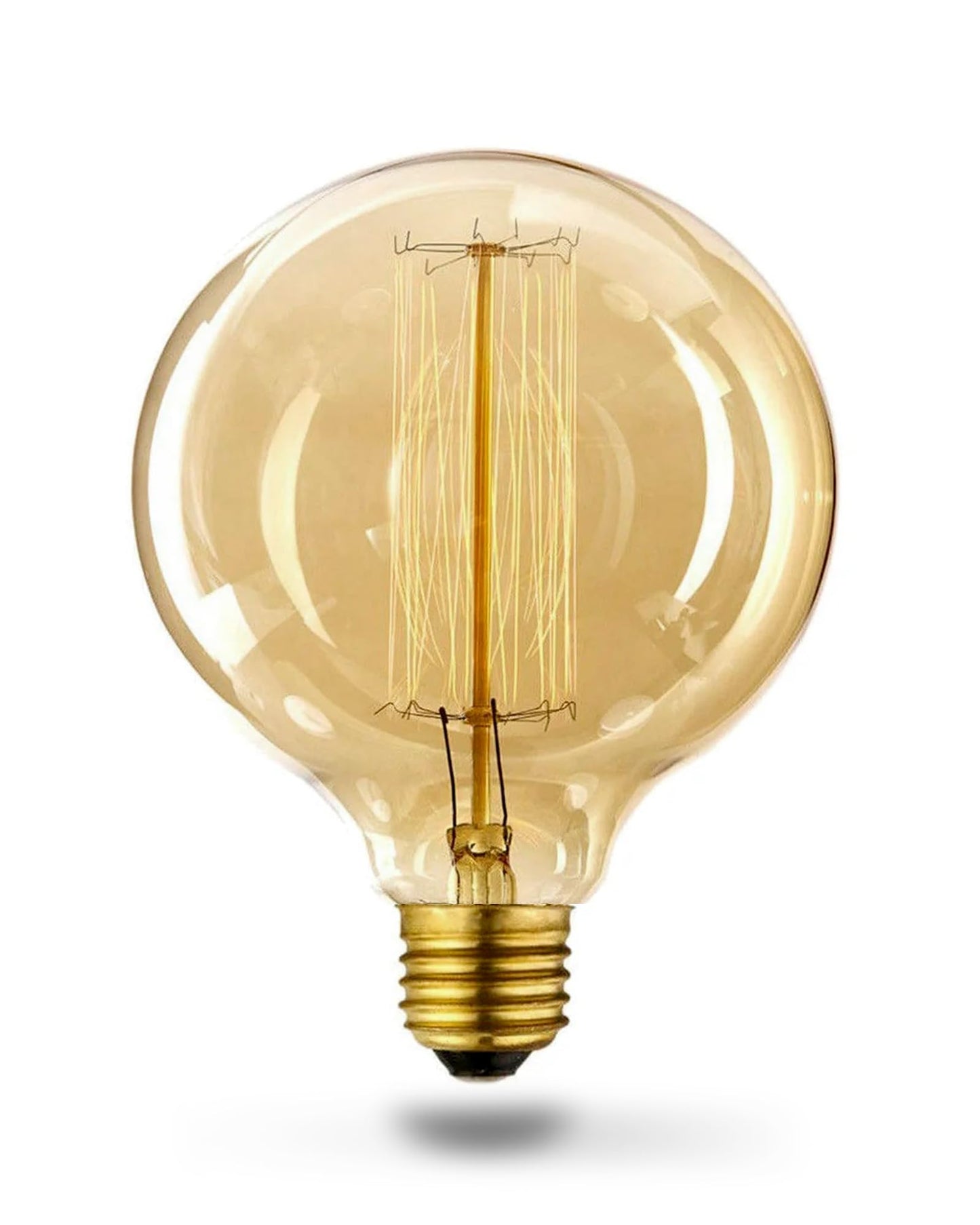 Globe Shape Edison Tungsten Filament Vintage Antique Light Bulb E27 G80