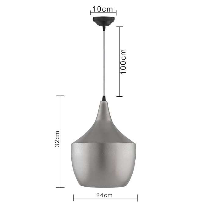 Modern Hanging Light, E26/27 Nordic Pendant Lamp, Pear Shaped Kitchen, Bedroom, Living Room Ceiling Lamp