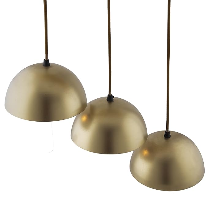 3-lights Linear Cluster Chandelier Black 8" Pendant hanging Pendant Light, kitchen area and dining room light