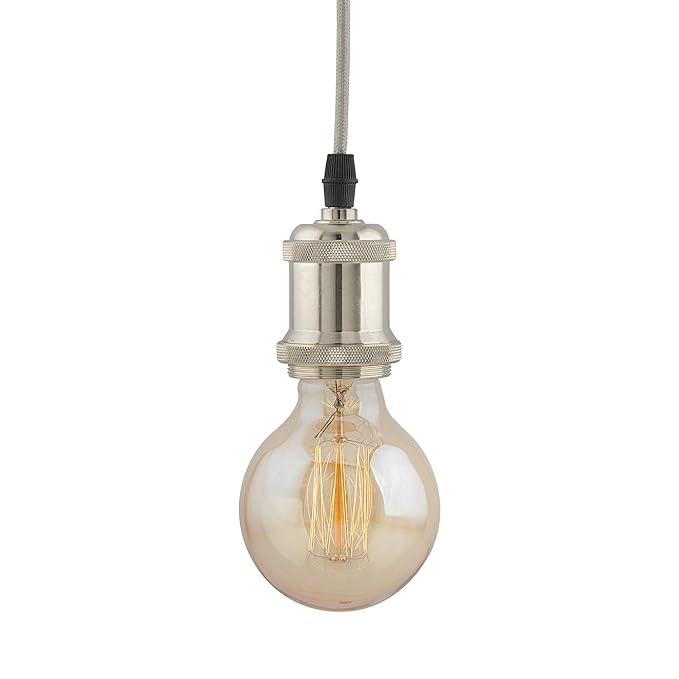 E26/ E27 Industrial Light Hanging Vintage Edison Pendant Lamp Metal