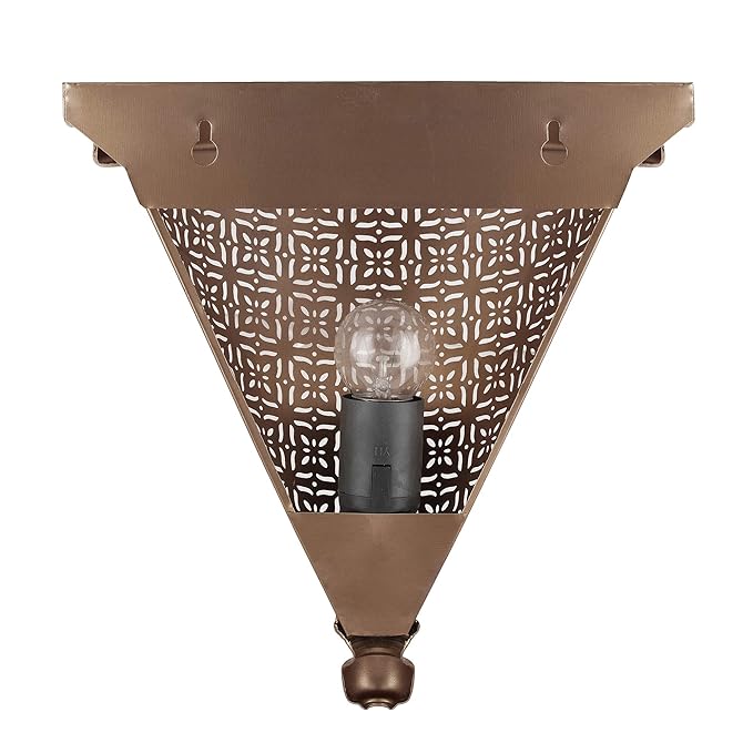 Moroccan Wall Trophy Cube Pattern Light shades, Engraved Wall Sconce Light, Antique Handmade