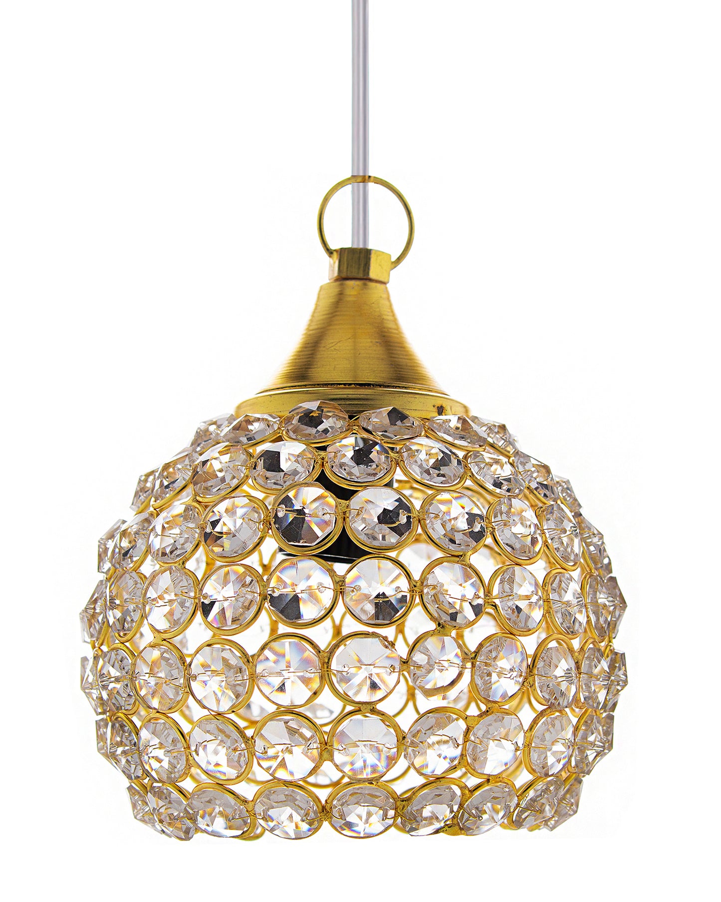 Crystal Hanging Pendant Half Globe