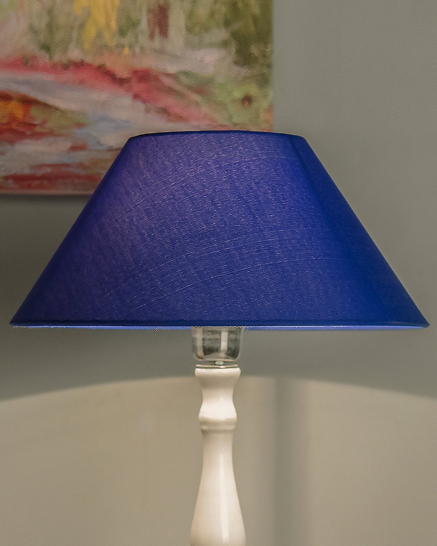 Classic drum Cotton shade, set of 2 (For E27, E14 and B-22 base)