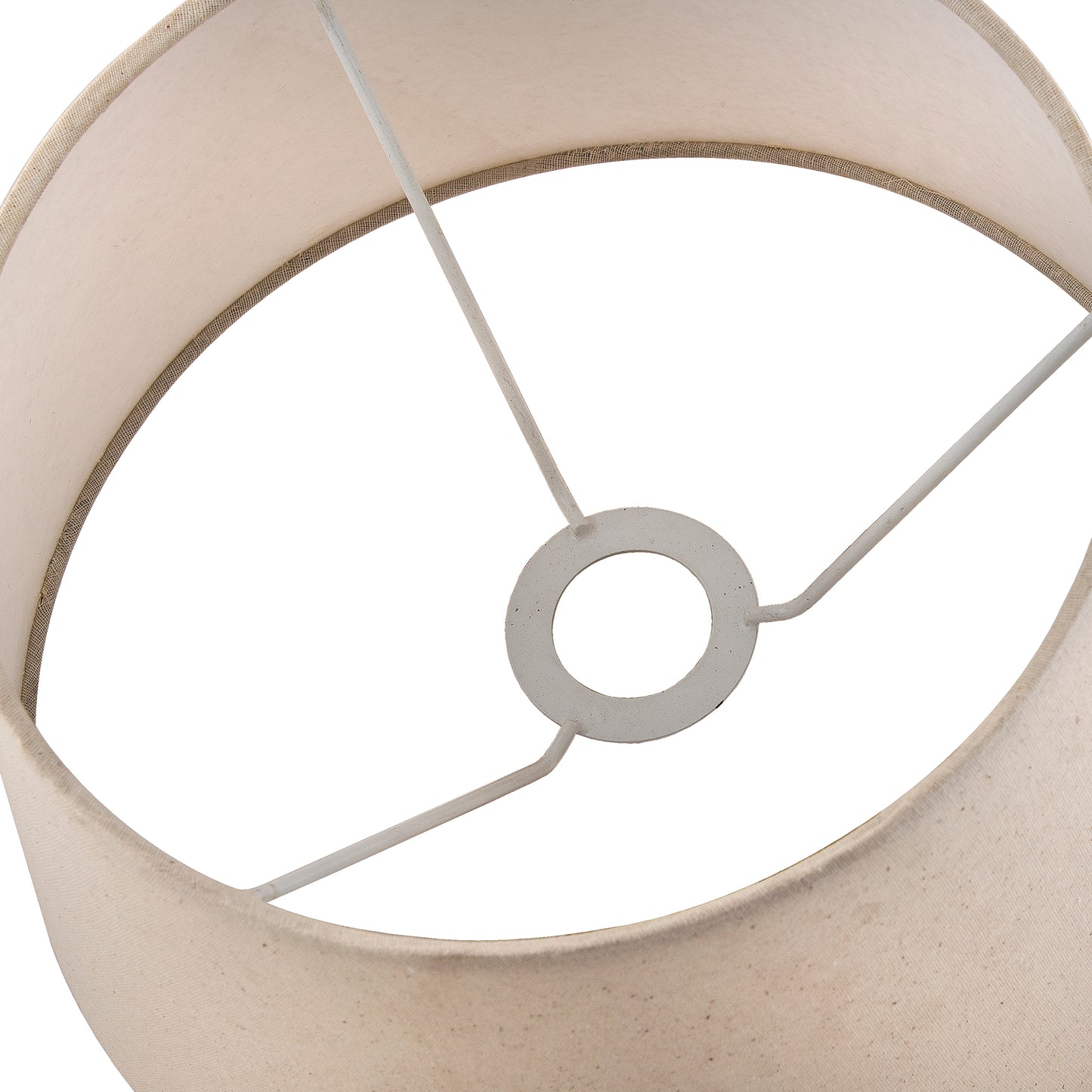 Classic drum Cotton shade, set of 2 (For E27, E14 and B-22 base)
