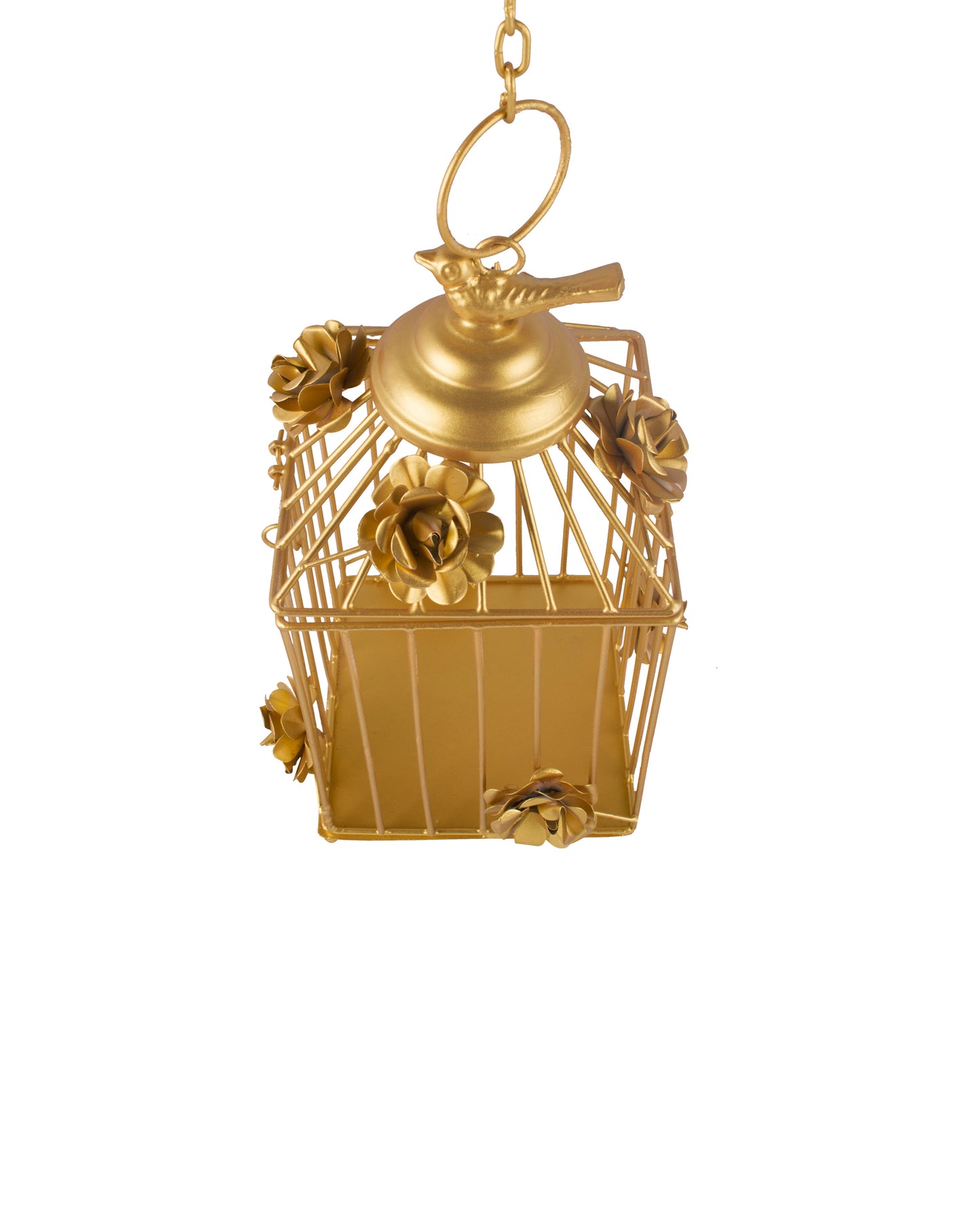 Decorative Hanging Bird Cage, Balcony/Patio Planter cage/hanging Candle holder