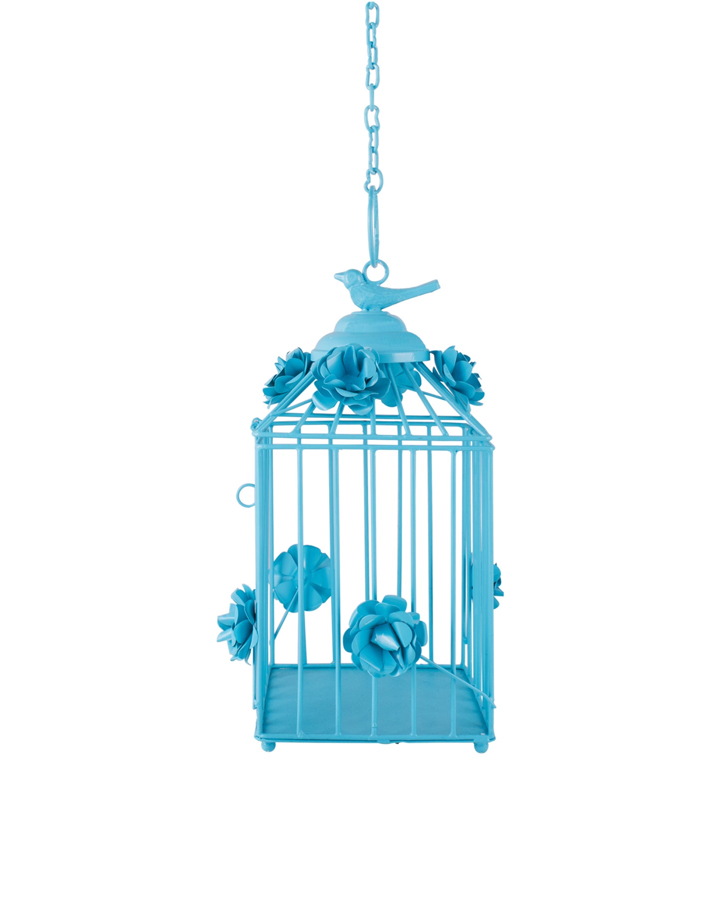 Decorative Hanging Bird Cage, Balcony/Patio Planter cage/hanging Candle holder
