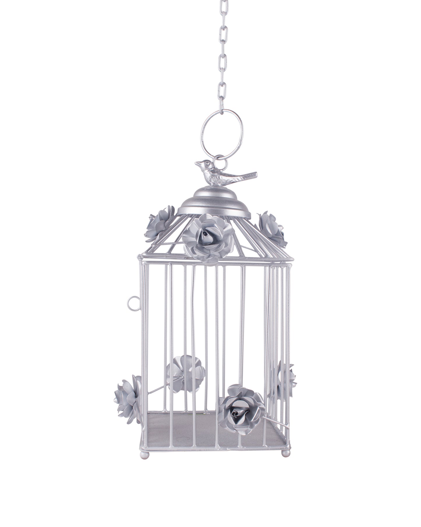 Decorative Hanging Bird Cage, Balcony/Patio Planter cage/hanging Candle holder