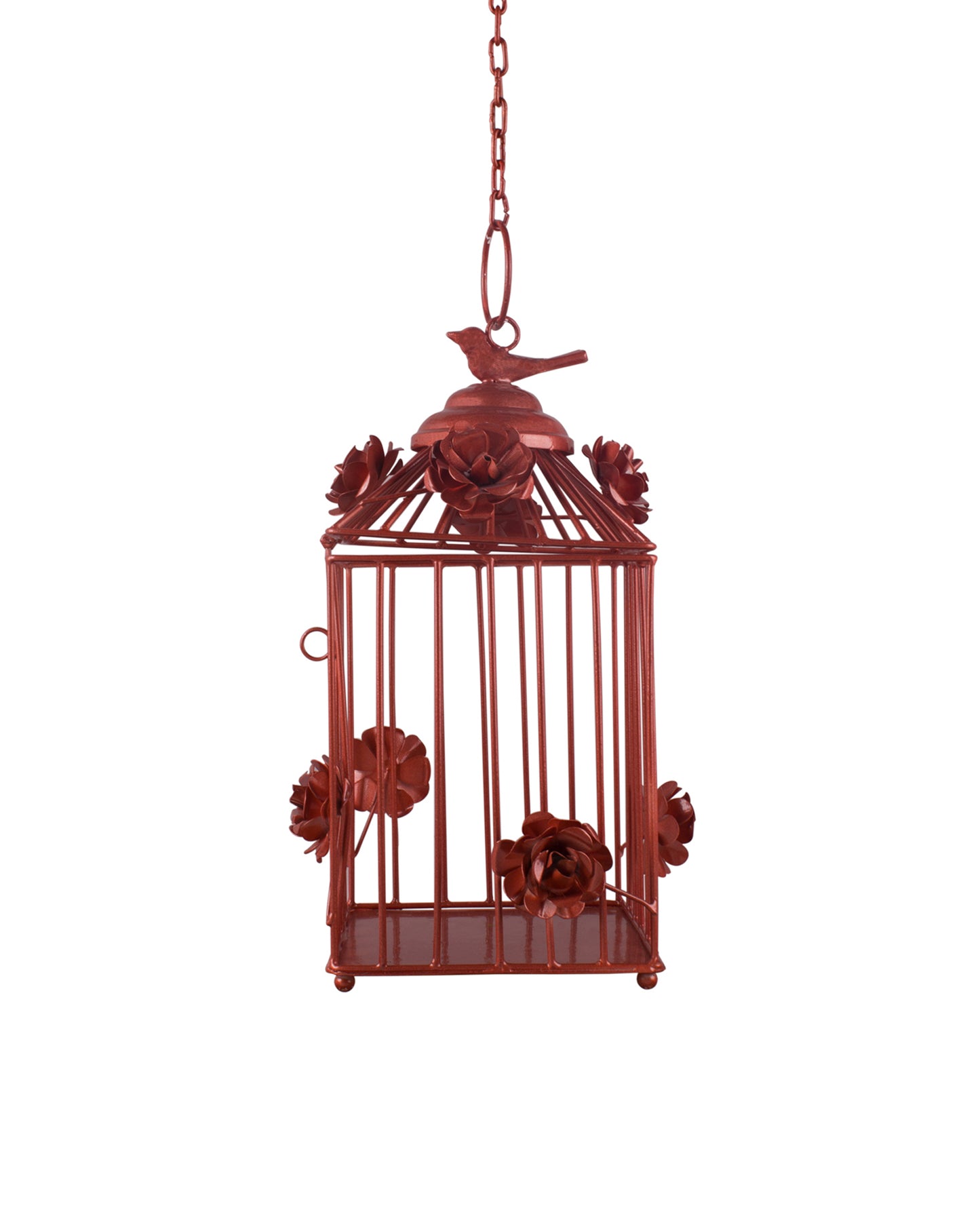Decorative Hanging Bird Cage, Balcony/Patio Planter cage/hanging Candle holder
