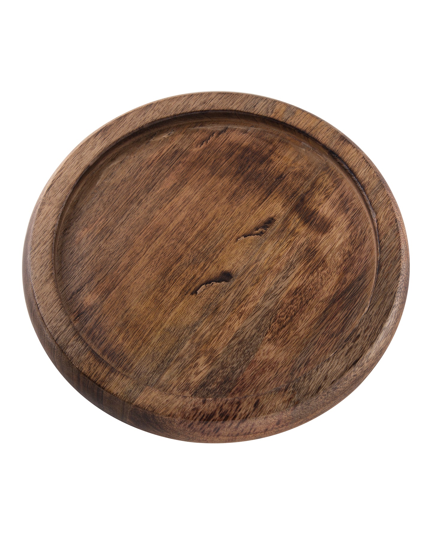 Rustic Flat base cake/cupcake stand with glass dome, cookie/dessert serving platter