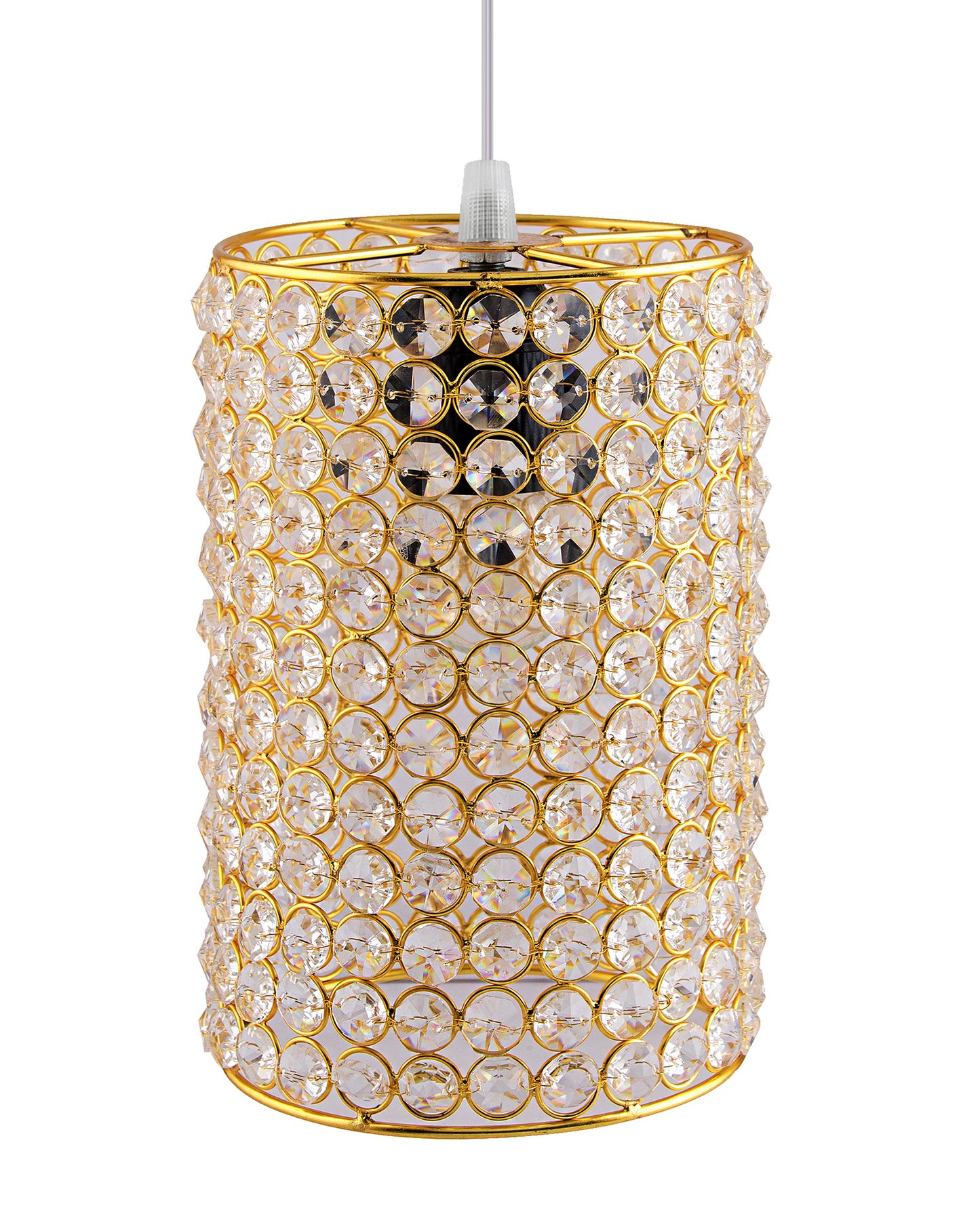 Crystal Hanging cylinder Pendant, hanging ceiling light