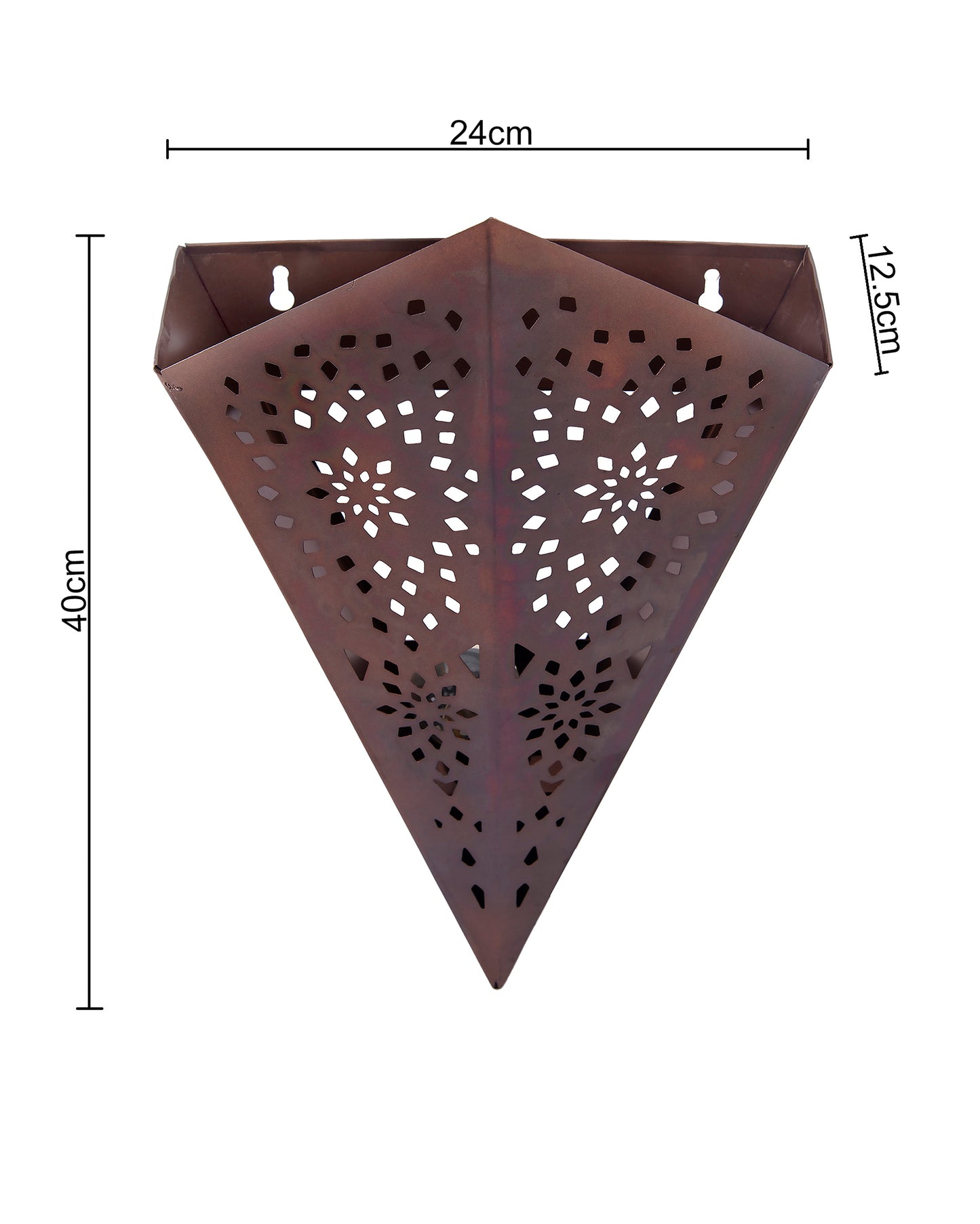 Homesake® Moroccan Metal Wall Sconce – Decorative Ambient Wall Light for Home Decor, Office, Festive Decor