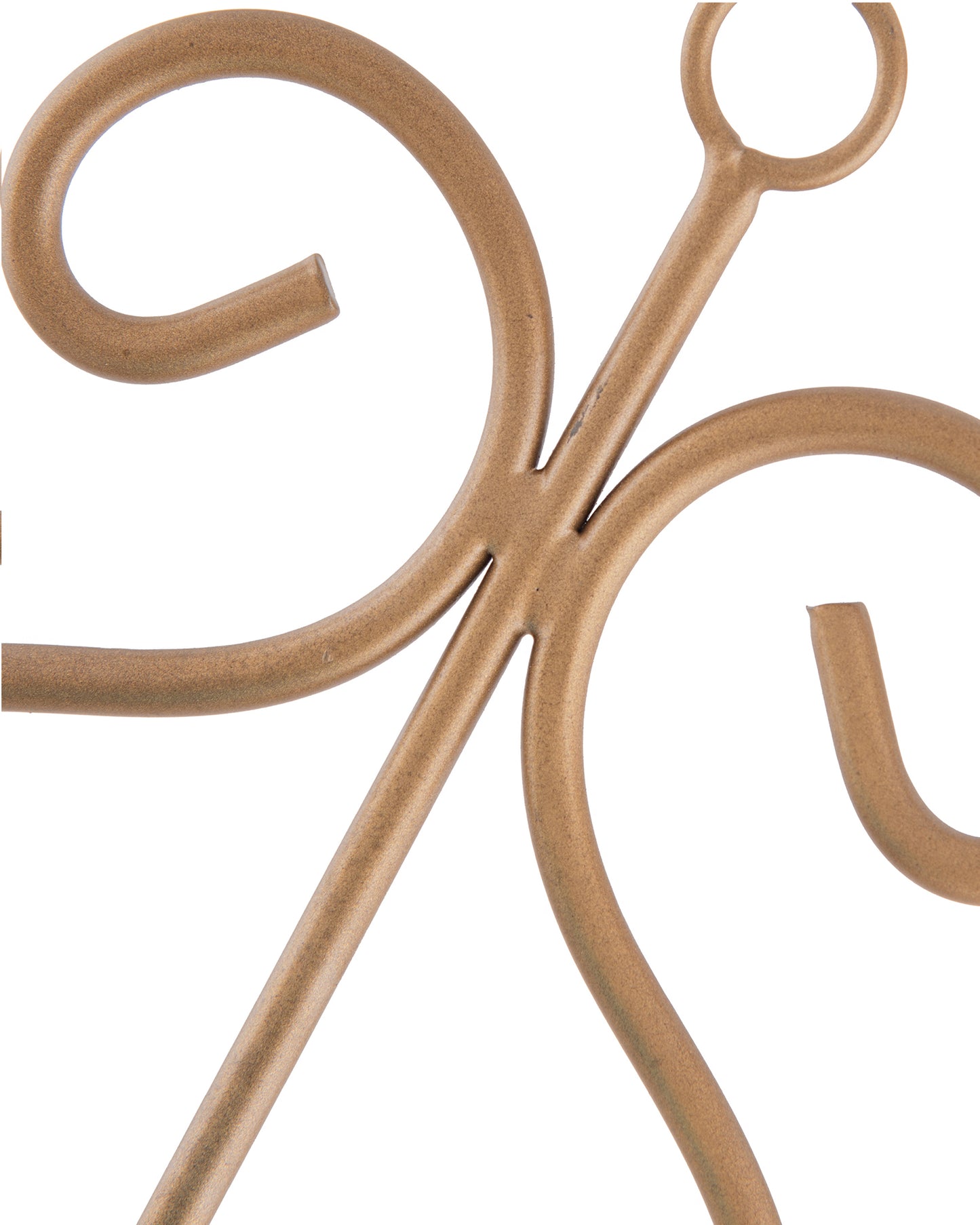 Set of 2 Decorative Golden Wall Sconce/Candle Holder With Glass and Free T-light Candles