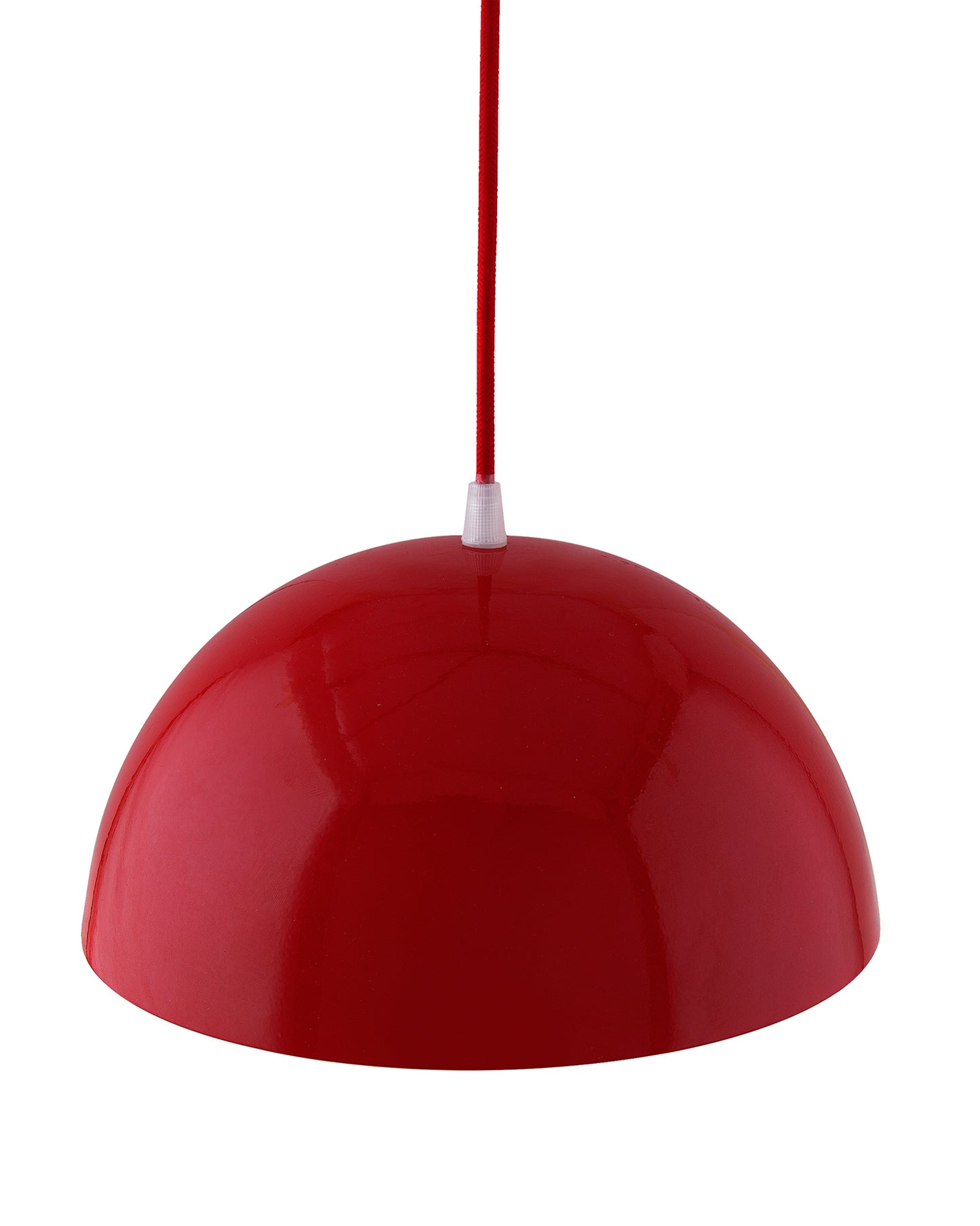 Metallic Glossy Pendant hanging light, hanging lamp 10"