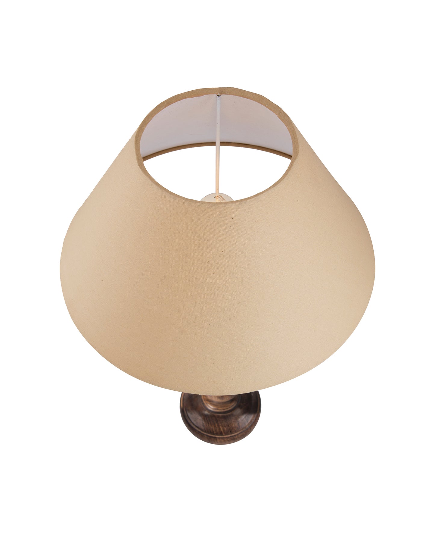 Classic Black Twister Table Lamp With Shade