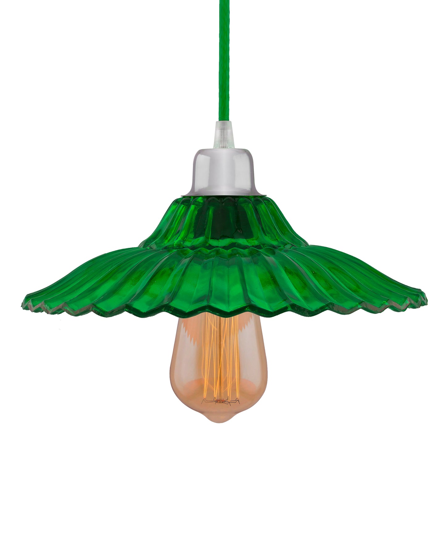 Industrial vintage E27 Colored Glass pendant Lampshade, Filament/LED hanging ceiling light,
