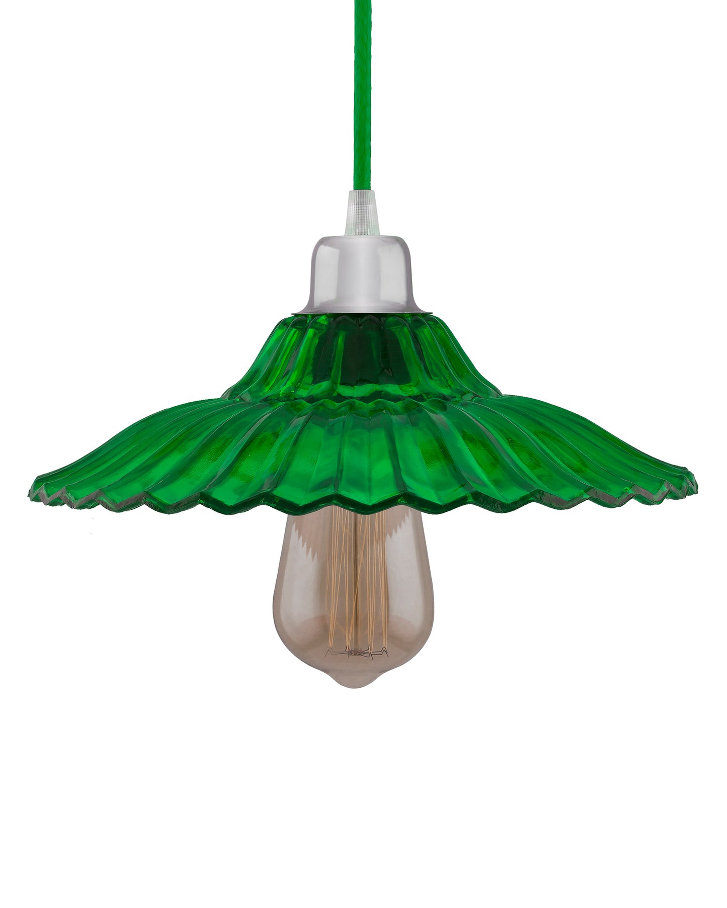 Industrial vintage E27 Colored Glass pendant Lampshade, Filament/LED hanging ceiling light,
