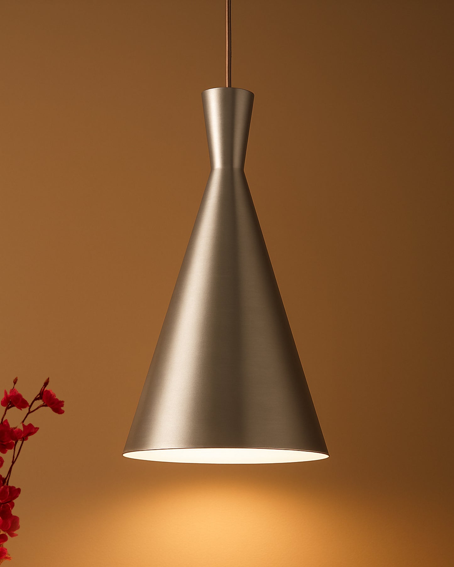 Modern Hanging Light, E26/27 Nordic Pendant Lamp, Inverted Cone Shaped Kitchen, Bedroom, Living Room Ceiling Lamp