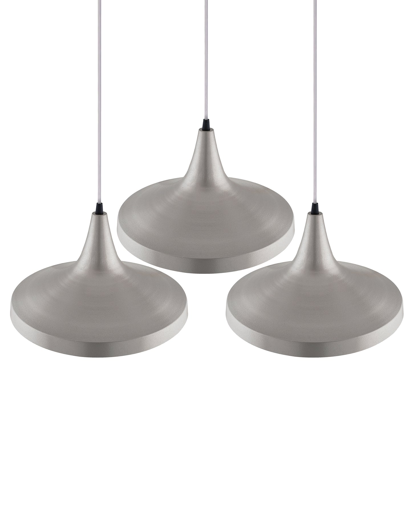 3-Lights Linear Cluster Chandelier Modern Danish hanging Light, E27 Holder, Decorative, URBAN Retro, Nordic Style