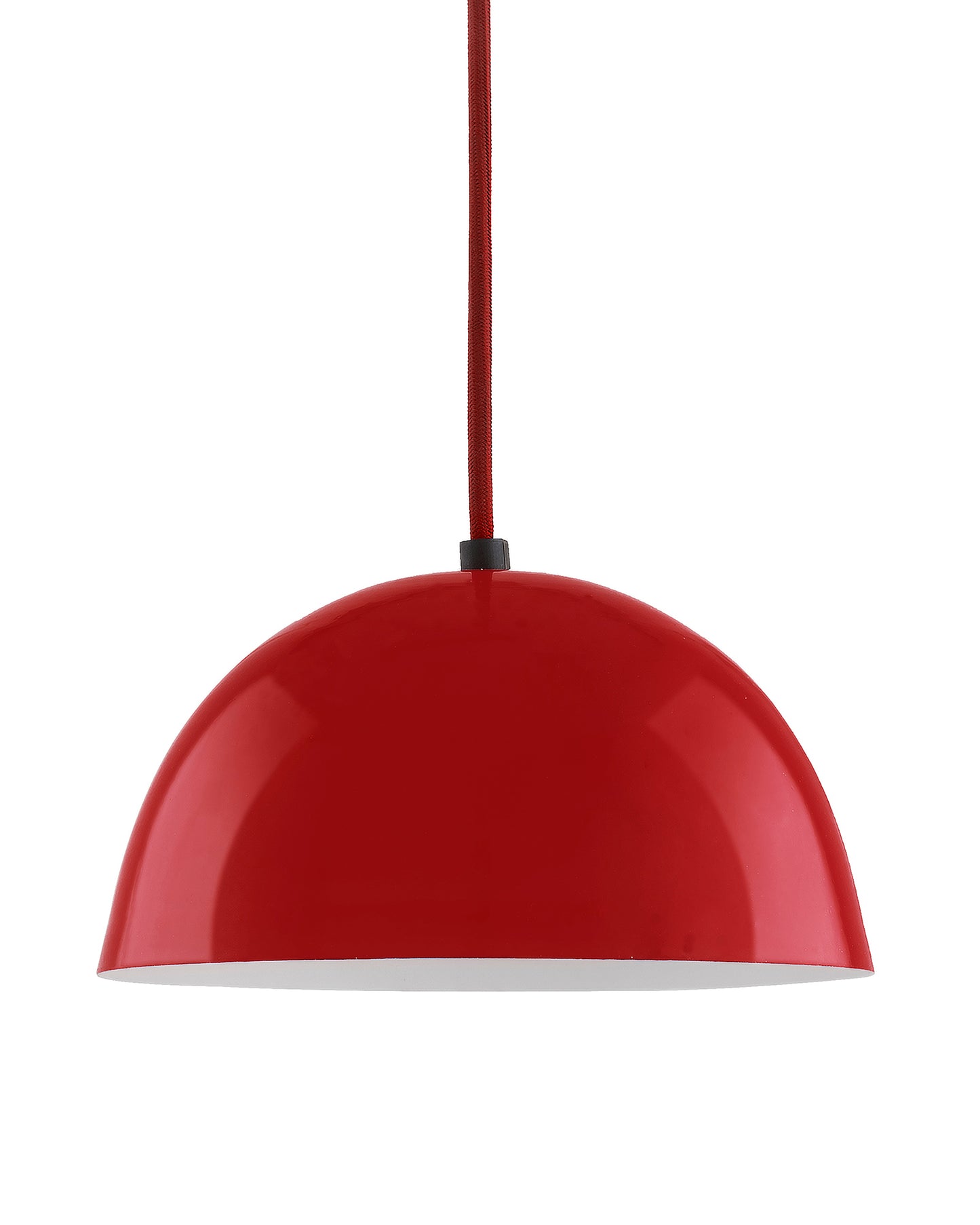 Metallic Pendant hanging light, hanging lamp 8"
