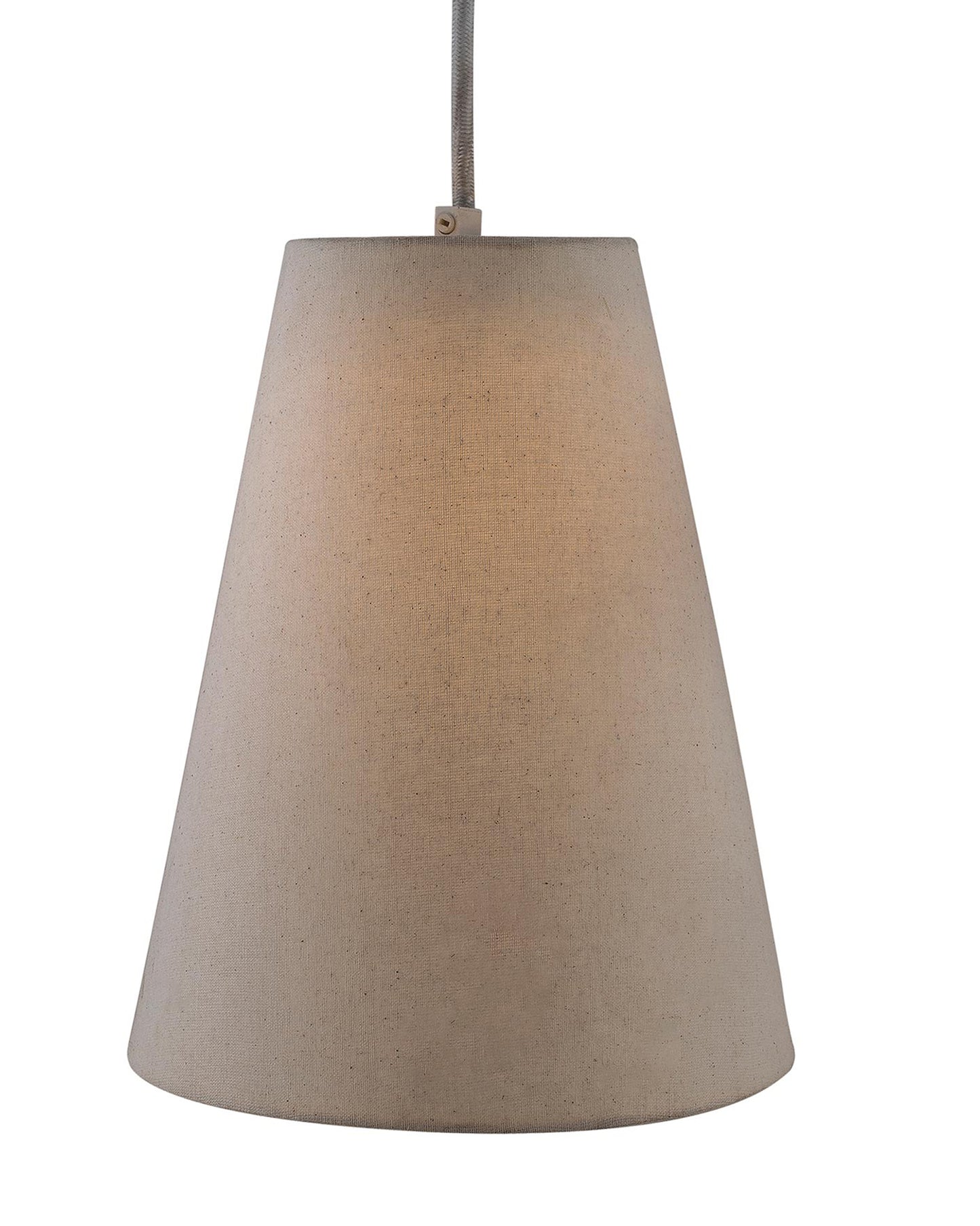 Khadi Fabric Hanging Cone Light, Pendant Ceiling Light E27