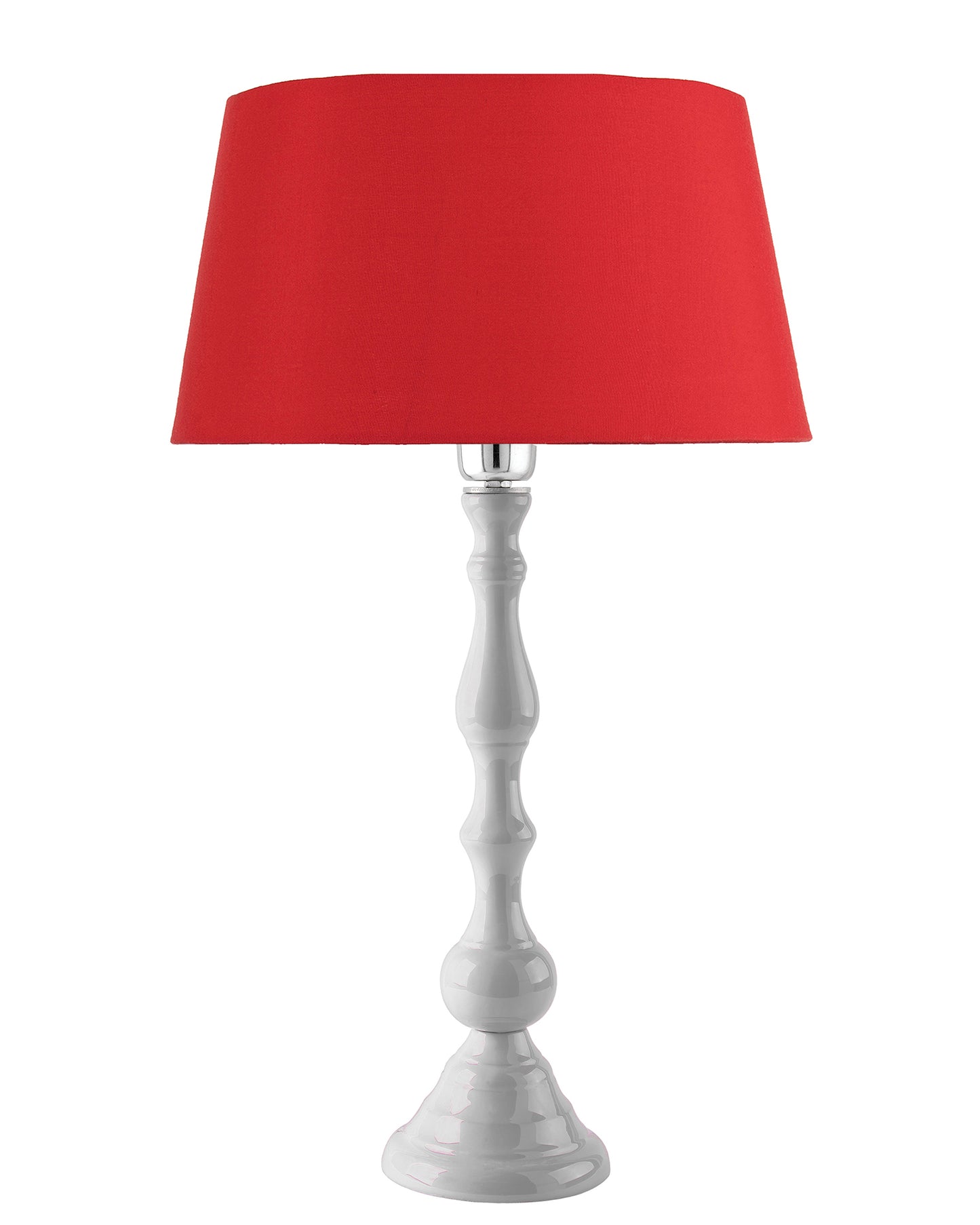 Glossy Black Teardrop Aluminium Table Lamp With Cone Shade, Bedside, Living Room Study Lamp, Bulb Included
