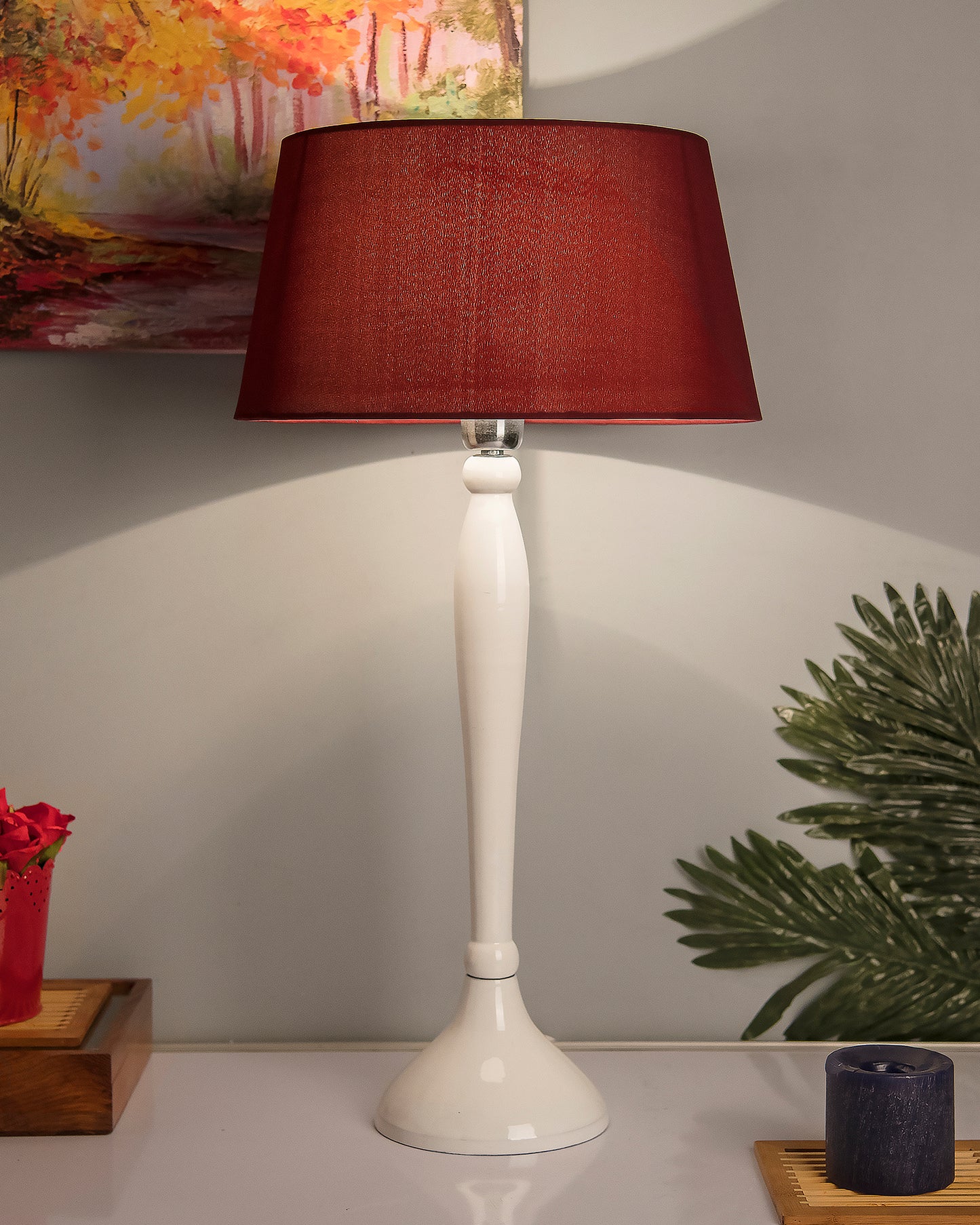 Glossy Black Royal Ovoid Aluminium Table Lamp With Cone Shade, Bedside, Living Room Study Lamp, Bulb Included