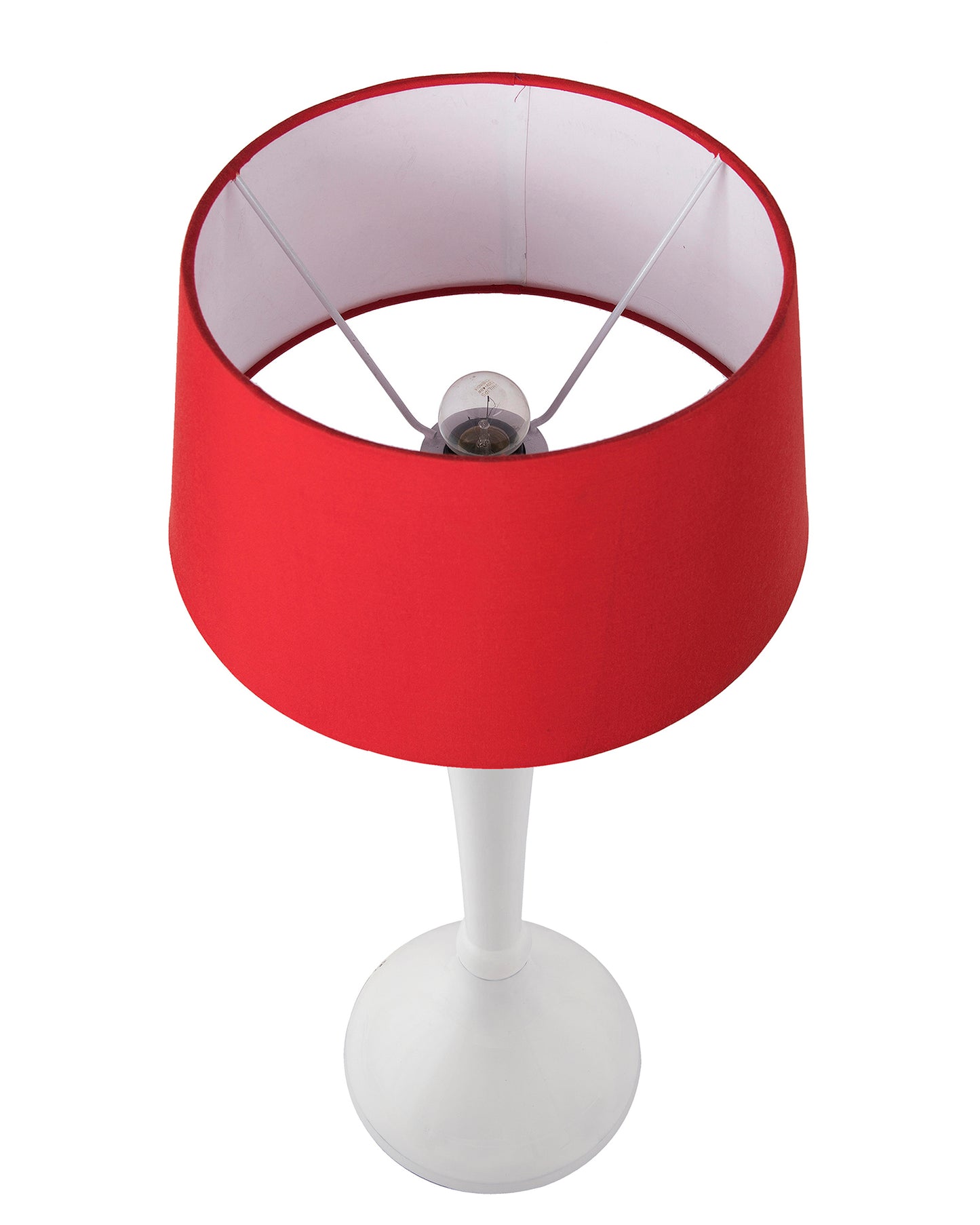 Glossy Black Royal Ovoid Aluminium Table Lamp With Cone Shade, Bedside, Living Room Study Lamp, Bulb Included