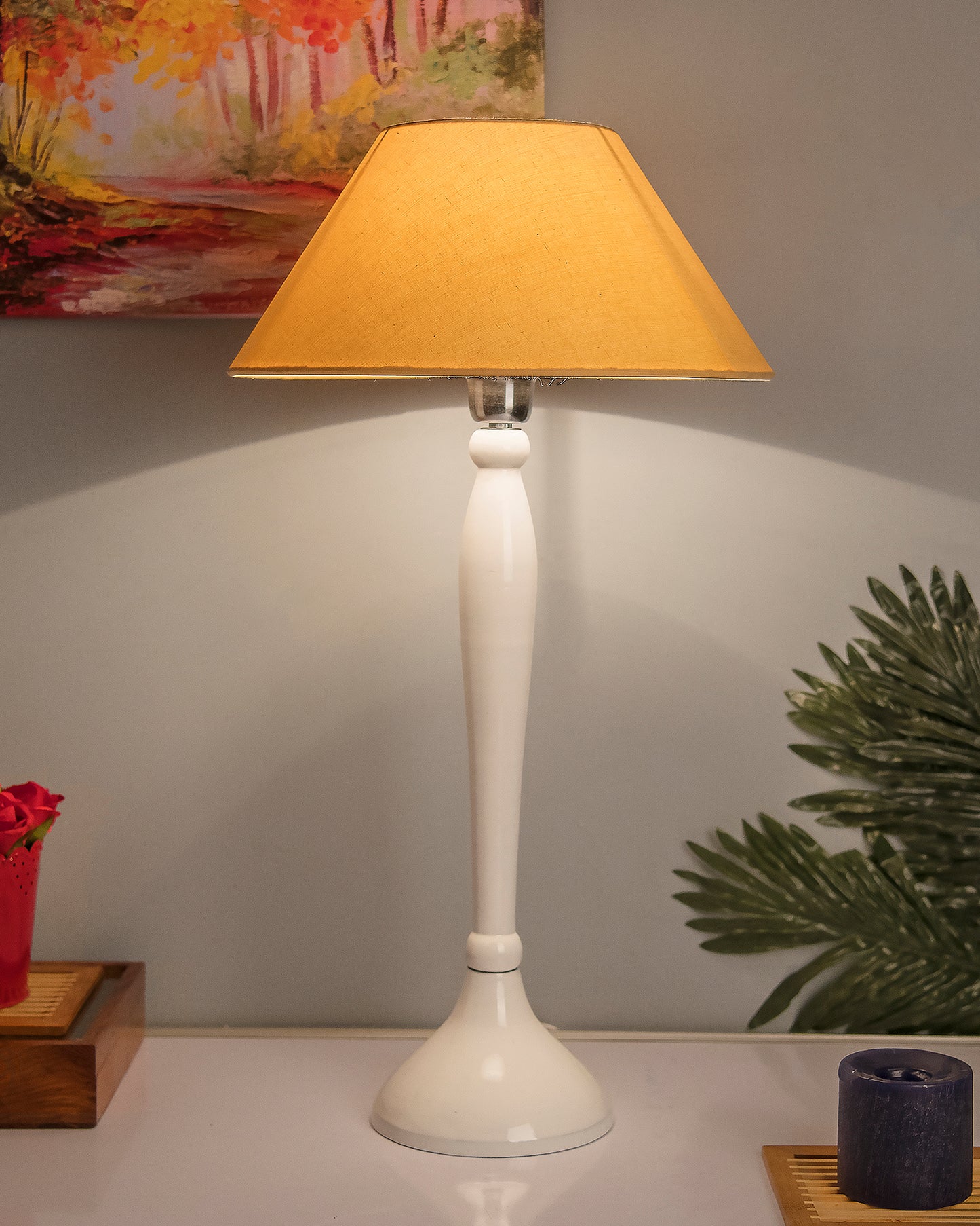 Glossy Black Royal Ovoid Aluminium Table Lamp With Cone Shade, Bedside, Living Room Study Lamp, Bulb Included