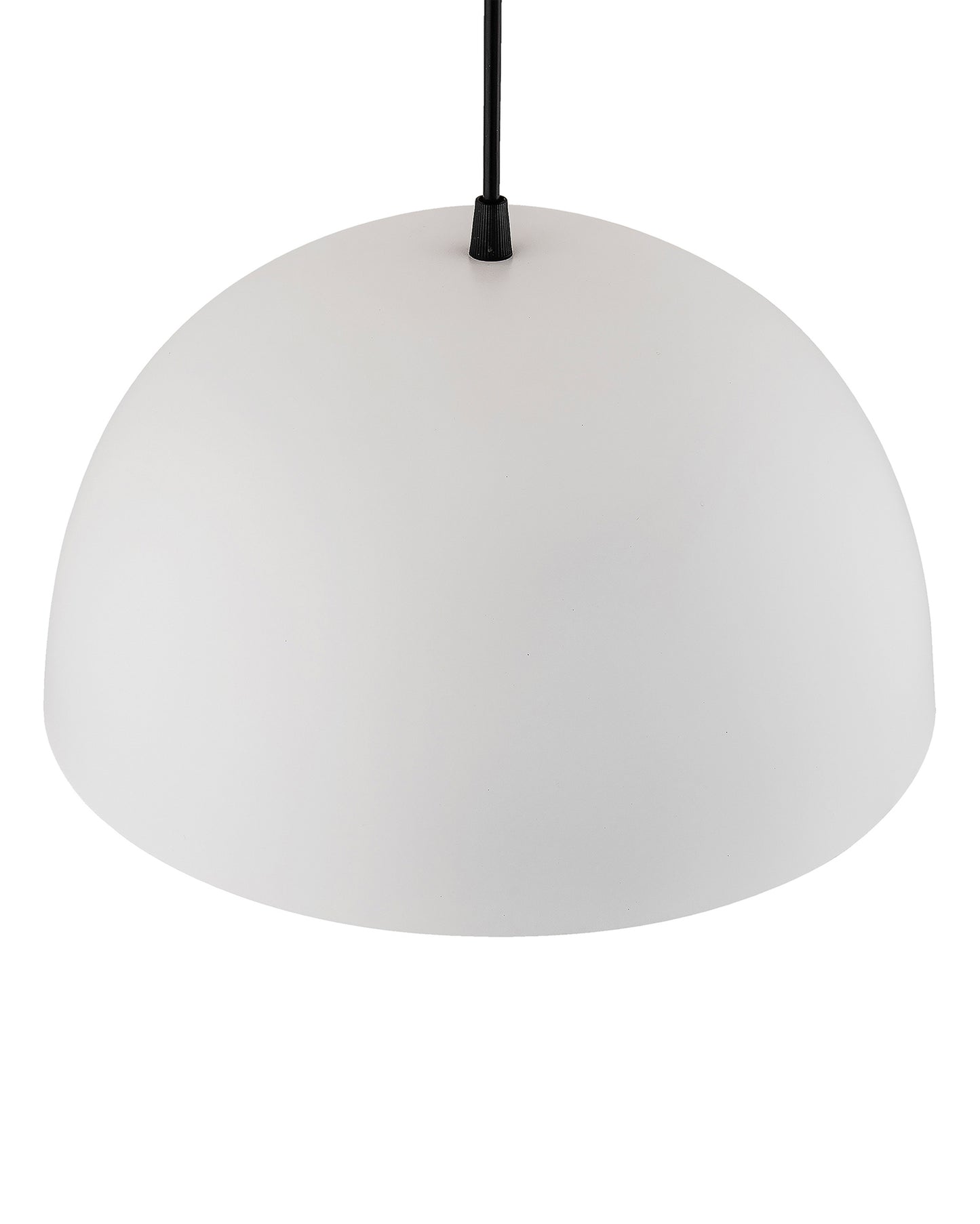 Metallic White Pendant Hanging Light, Hanging Lamp 14", Industrial E27 lamp