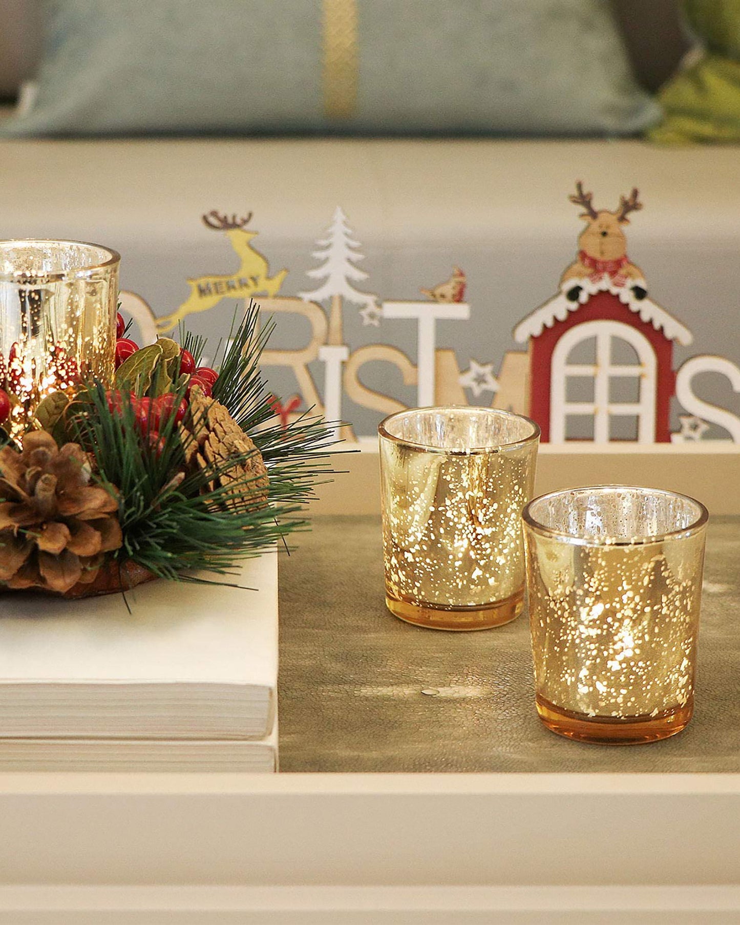 Cardinal Flower Vase Small with Hand Carving, Set of 2