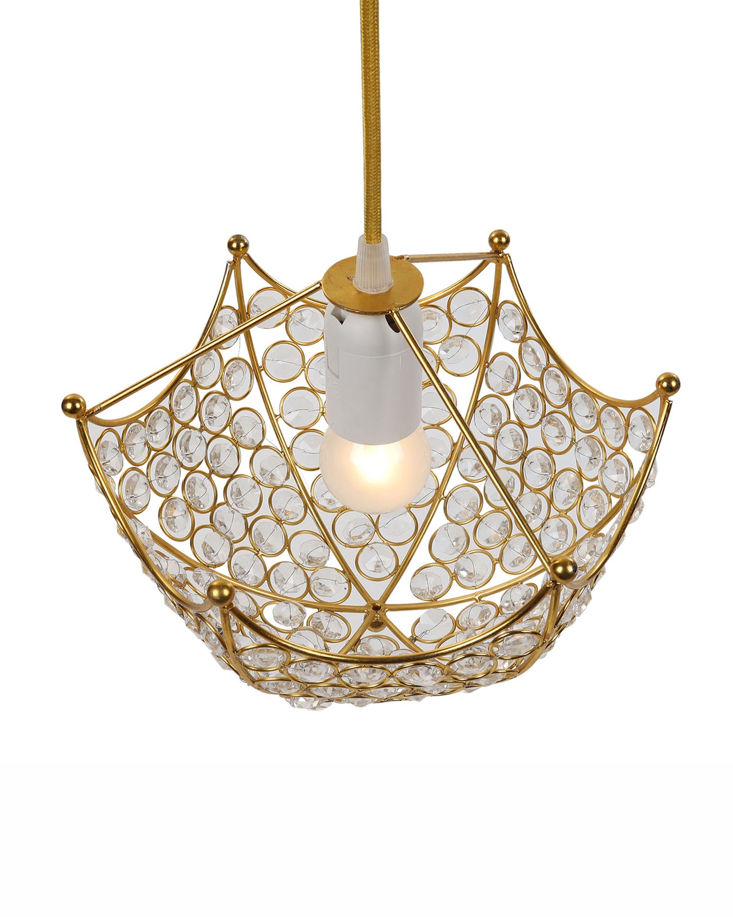 Hanging golden crystal pendant light, Classic Floral Adjustable Pendant Light Fixture for Kitchen Dinning Room Bedroom, Leafy Rectangle