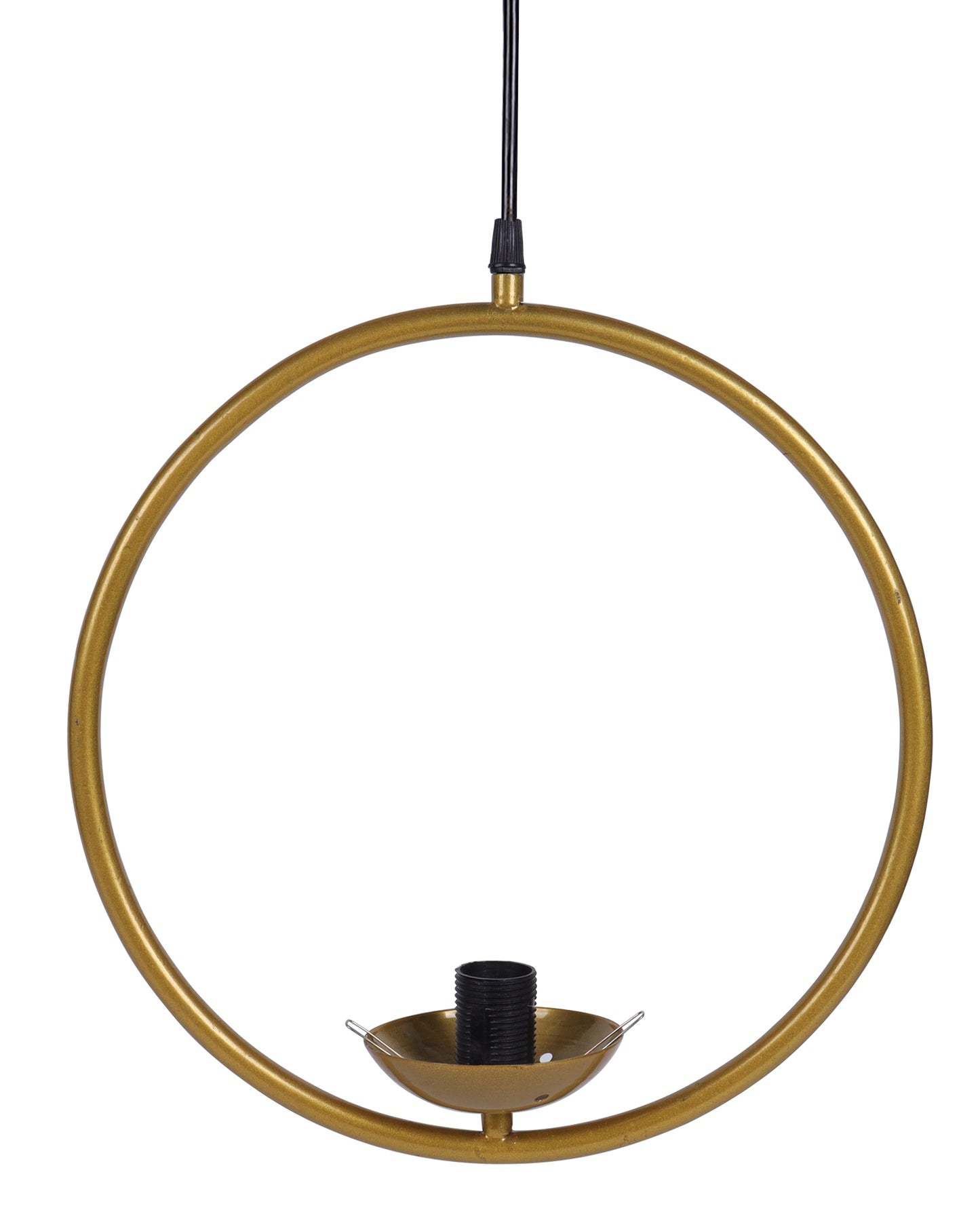 Mid Century Modern Light Chandelier Lighting, White Frosted Glass Globe Lampshade Pendant Indoor Hanging Light Fixture, Golden Round