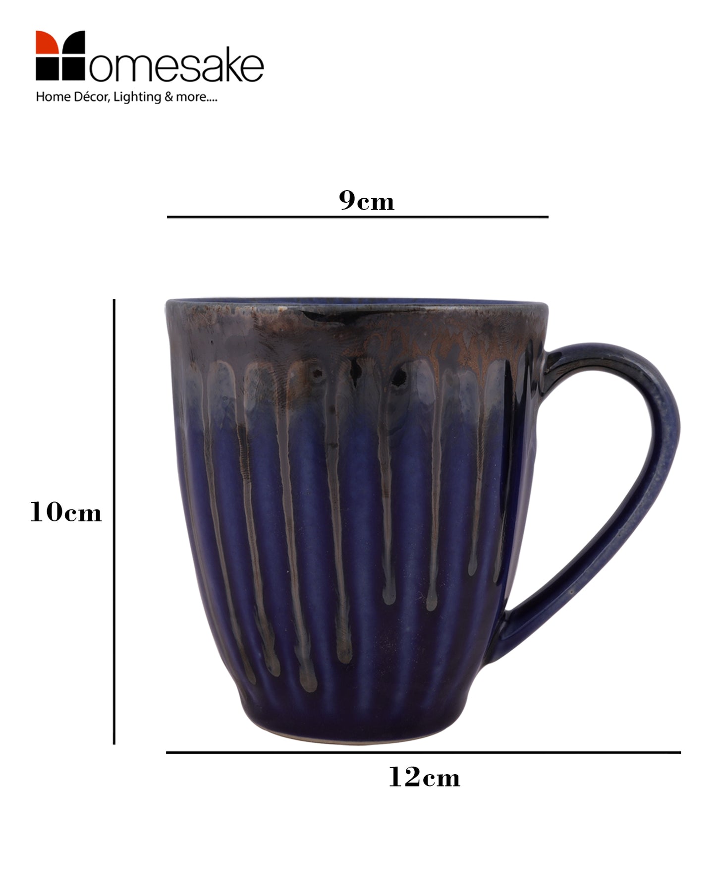 Handmade Irish Coffee Tea & Beer Mugs, Altered Glaze latte Cups, Melon