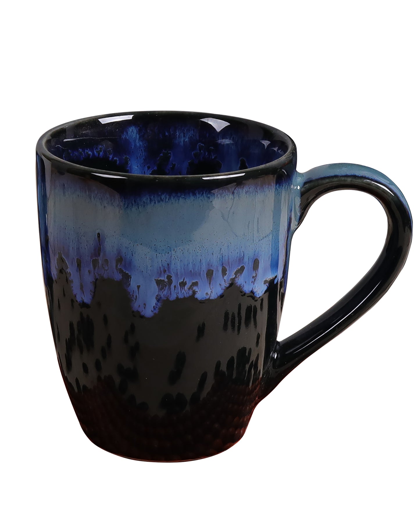 Handmade Irish Coffee Tea & Beer Mugs, Set of Two Altered Glaze latte Cups, tall