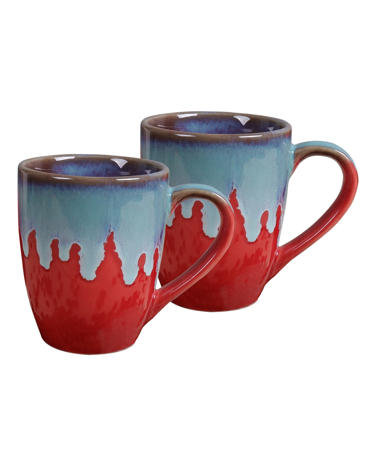 Handmade Irish Coffee Tea & Beer Mugs, Altered Glaze latte Cups, Melon