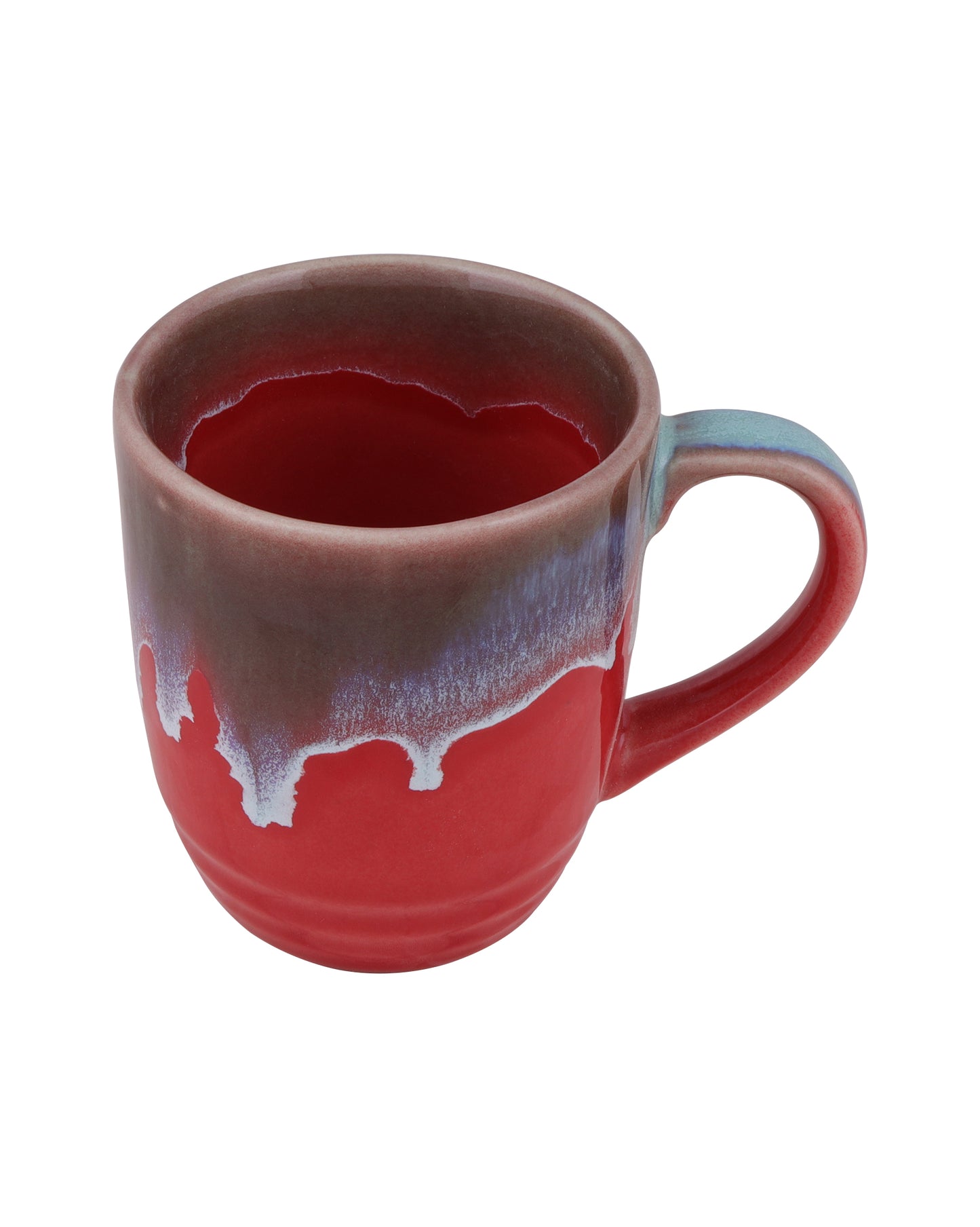 Handmade Irish Coffee Tea & Beer Mugs, Altered Glaze latte Cups, Melon