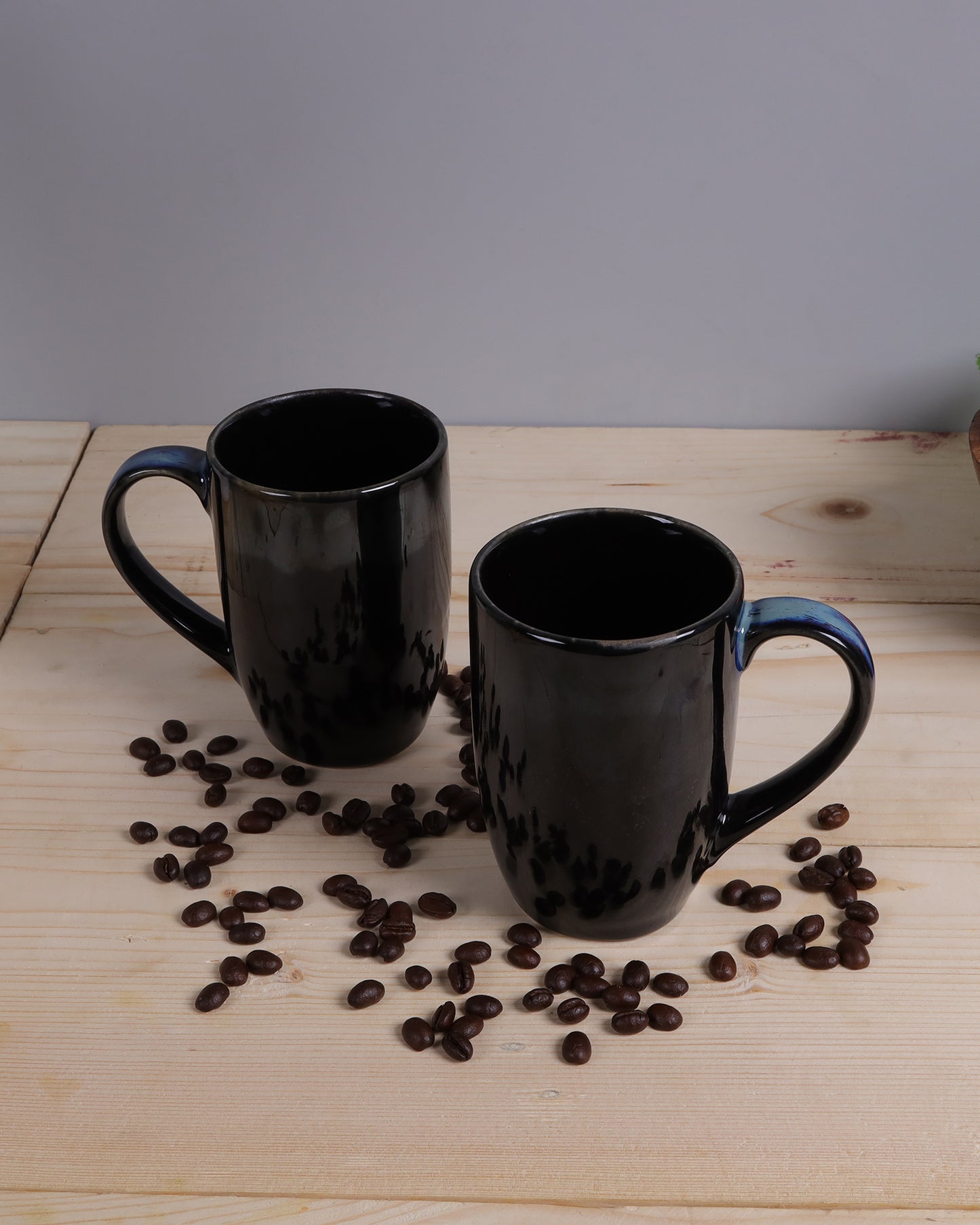 Handmade Irish Coffee Tea & Beer Mugs, Altered Glaze latte Cups, Melon