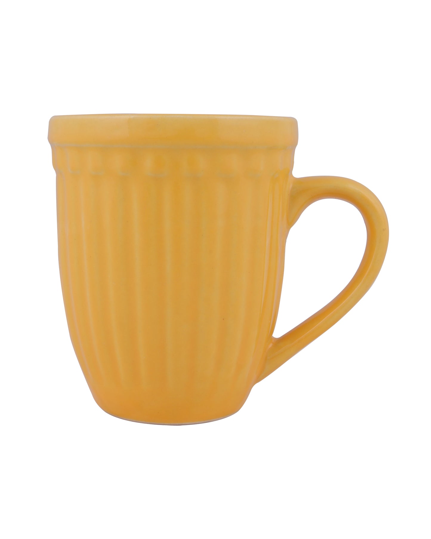 Handmade Irish Coffee Tea & Beer Mugs, Set of four Altered Glaze latte Cups, Strips