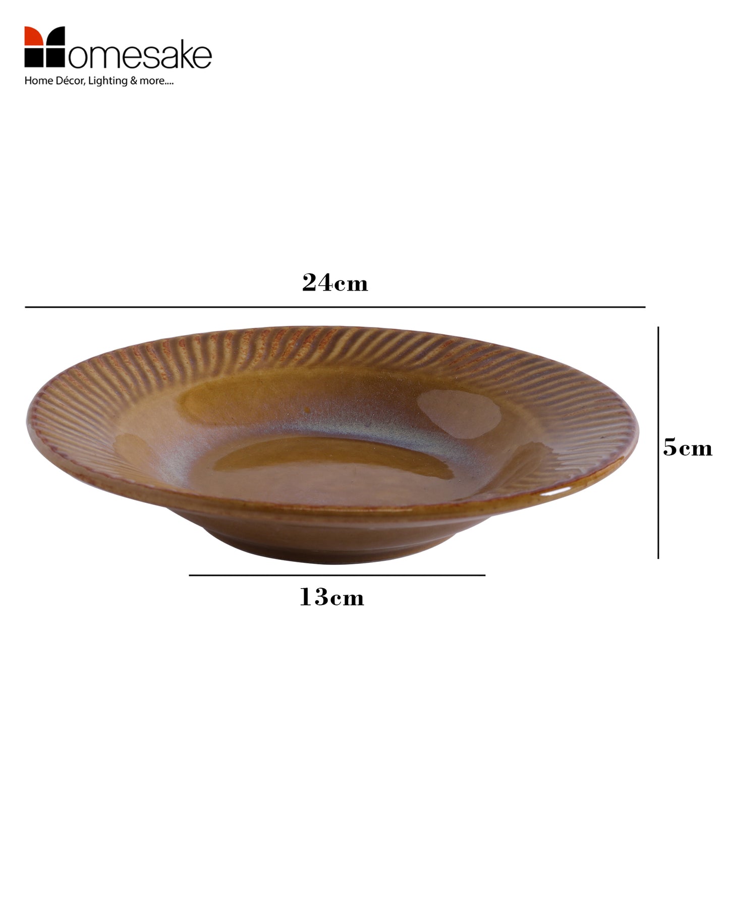 Kitchen Soup Pasta Plate, High Quality Stoneware Serving Platter | Dishwasher & Microwave Safe, Large