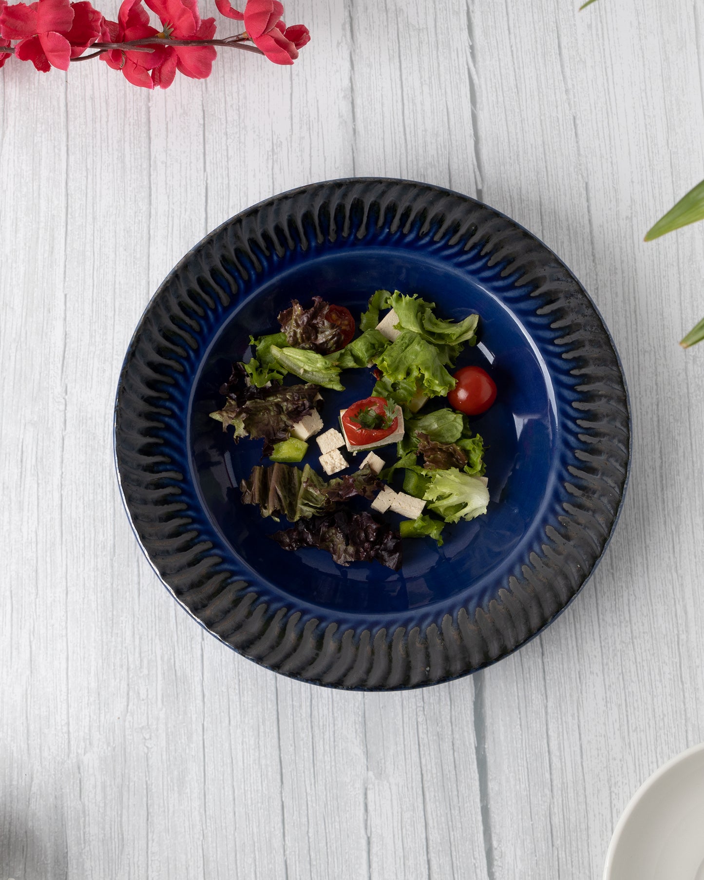 Kitchen Soup Pasta Plate, High Quality Stoneware Serving Platter | Dishwasher & Microwave Safe, Large