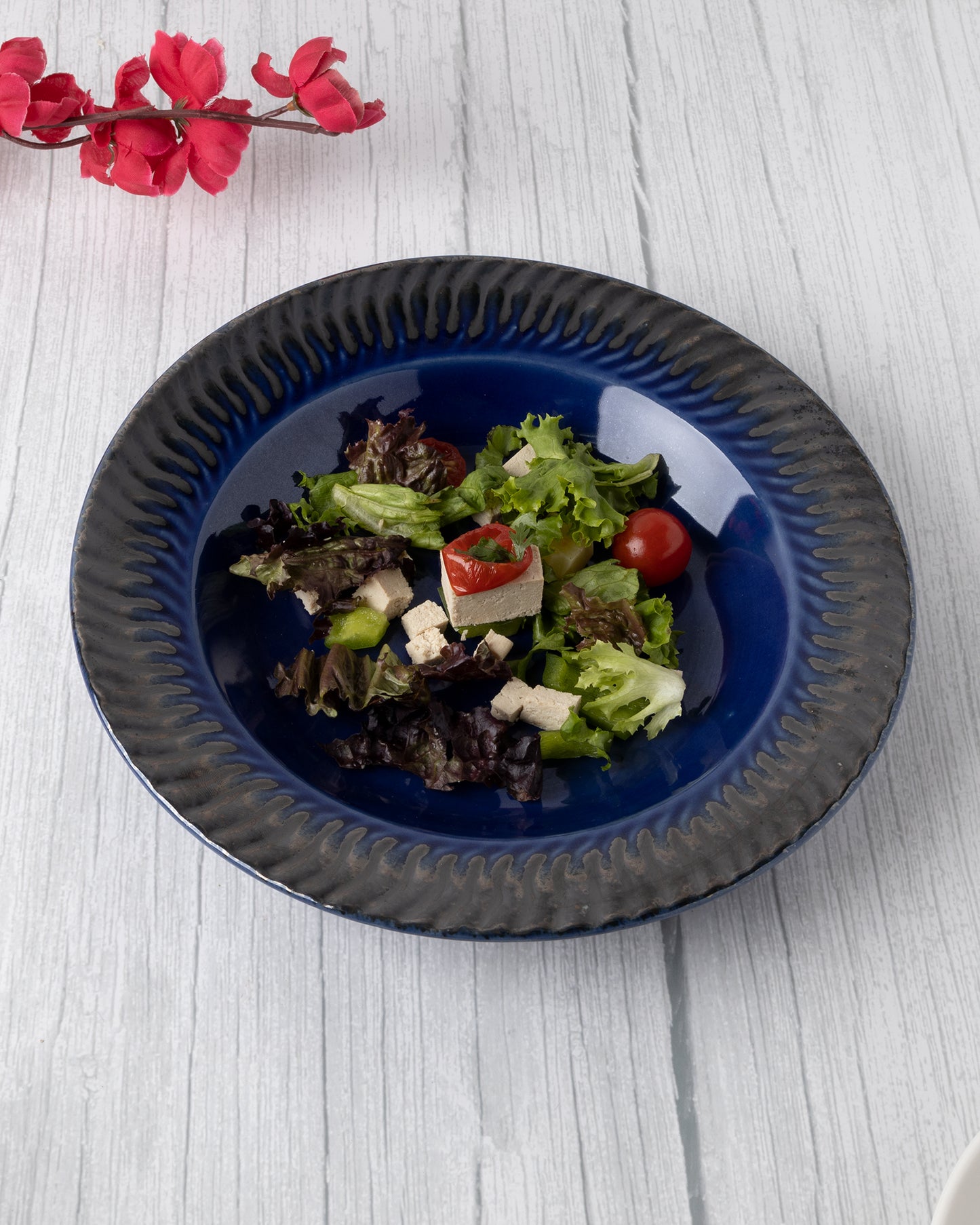 Kitchen Soup Pasta Plate, High Quality Stoneware Serving Platter | Dishwasher & Microwave Safe, Large