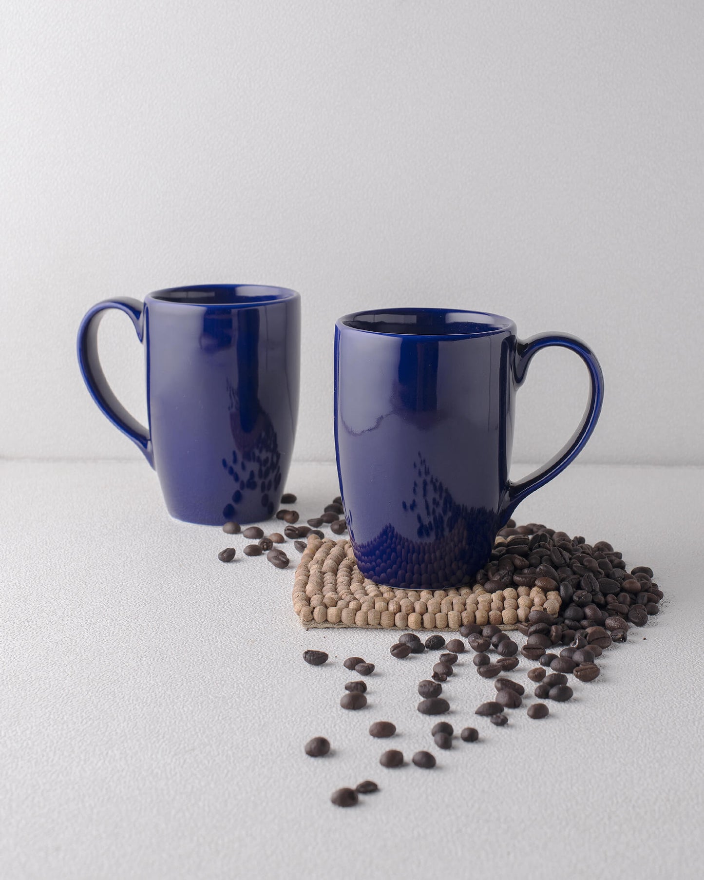 Prime Morning Tea, Coffee, Milk Mug, 300 ml, Porcelain, Set of 2