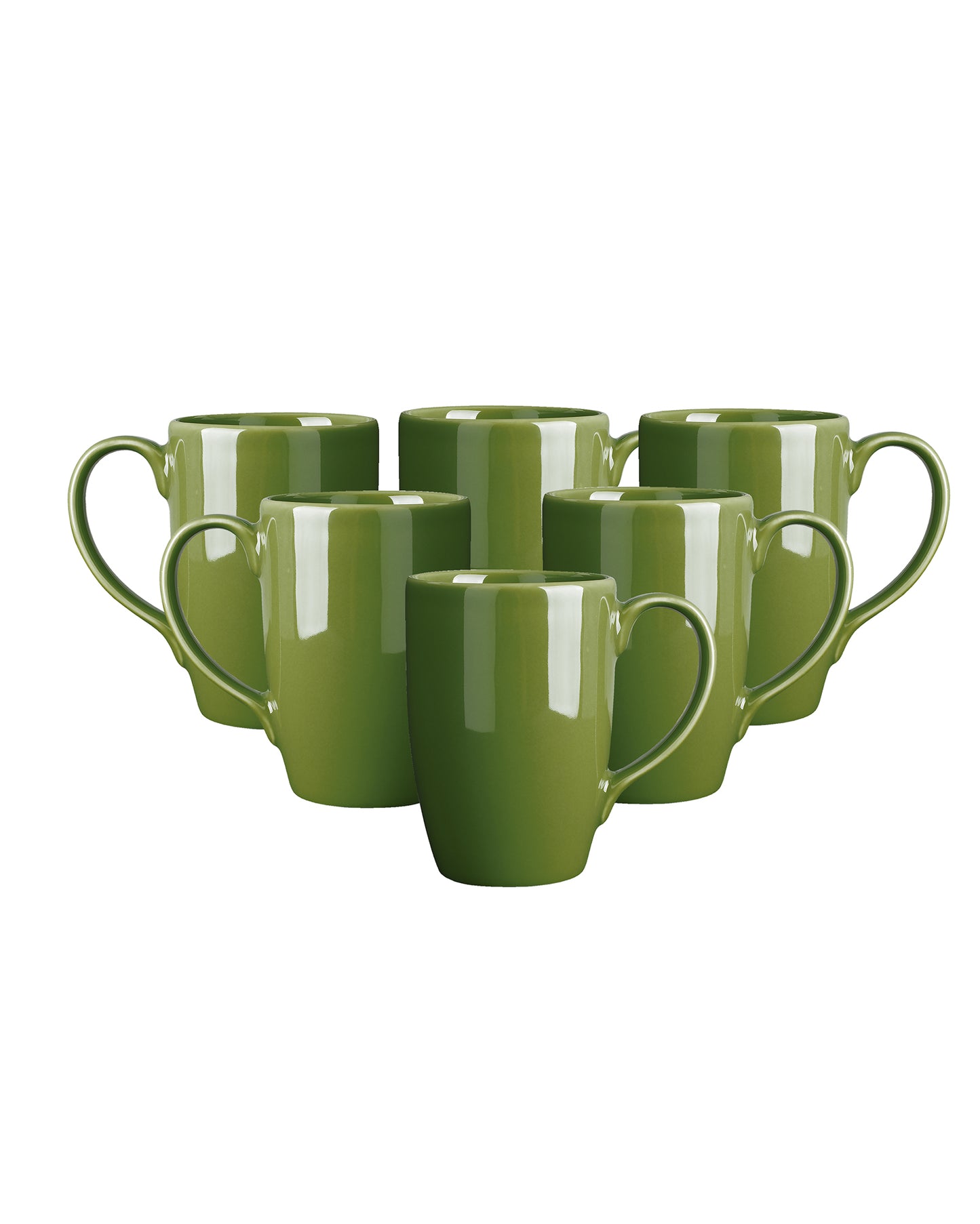 Prime Morning Tea Coffee Milk Mug, 300 ml, Porcelain, Set of 4