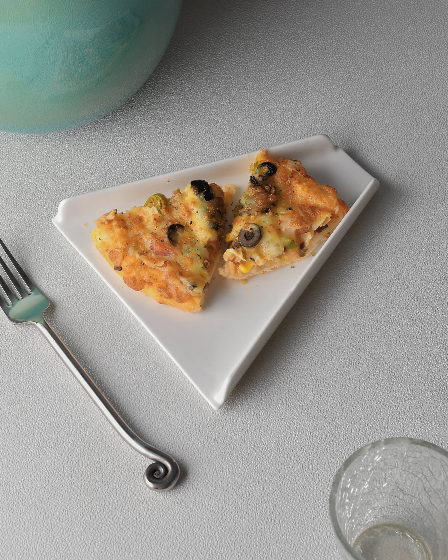 Fine Porcelain Pizza Plate, Snacks server, set of 2