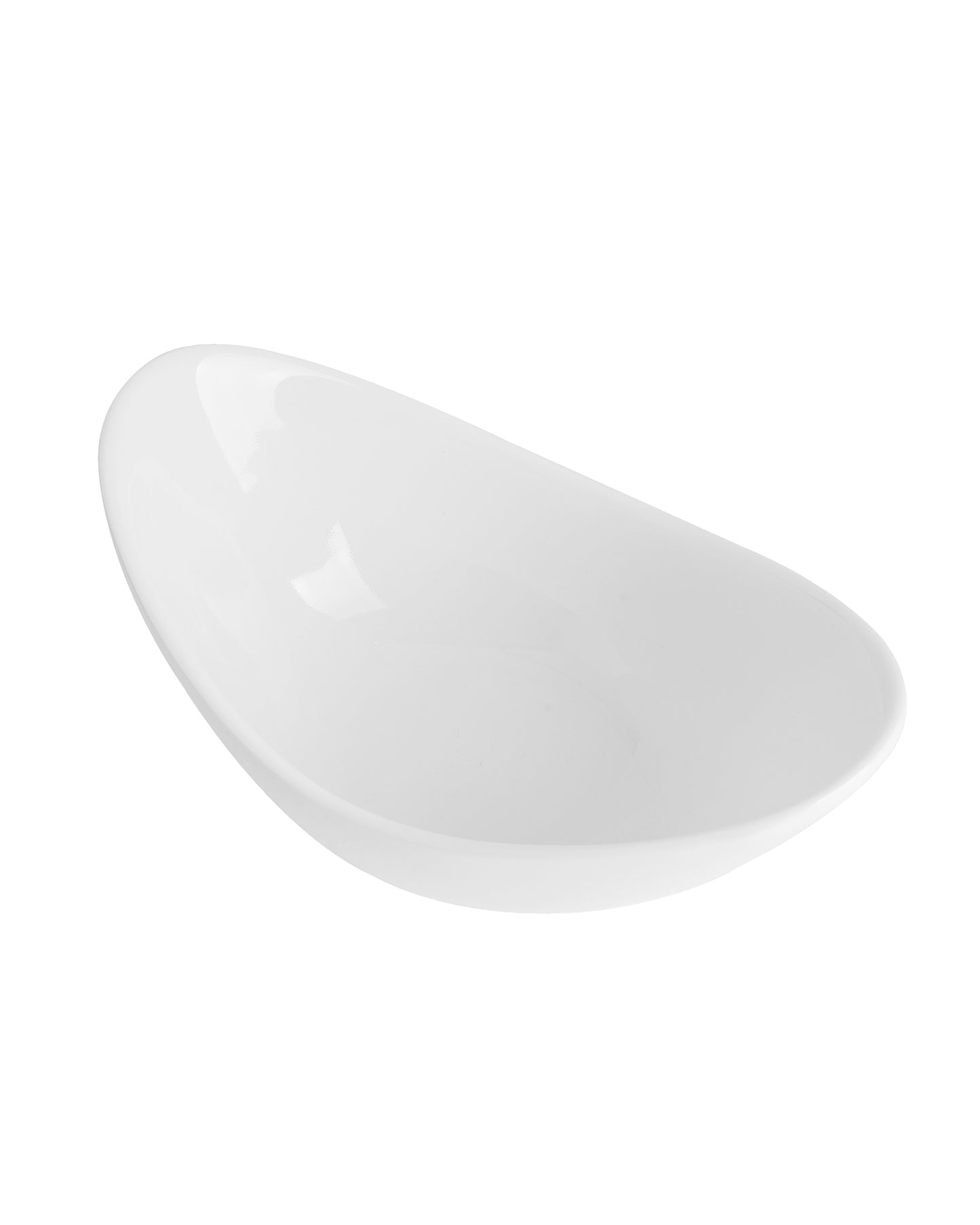 Fine Porcelain Wing Bowl, white