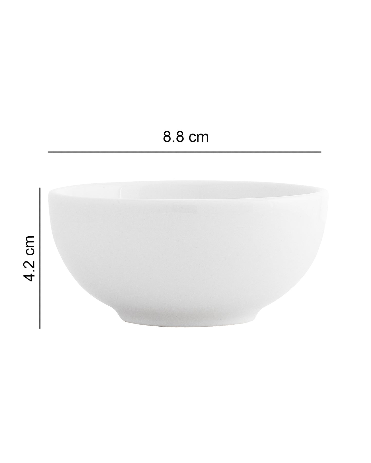 Fine Porcelain Classic Prime Bowl, Dessert Cereal, Soup, Salad, Pasta Bowl,white