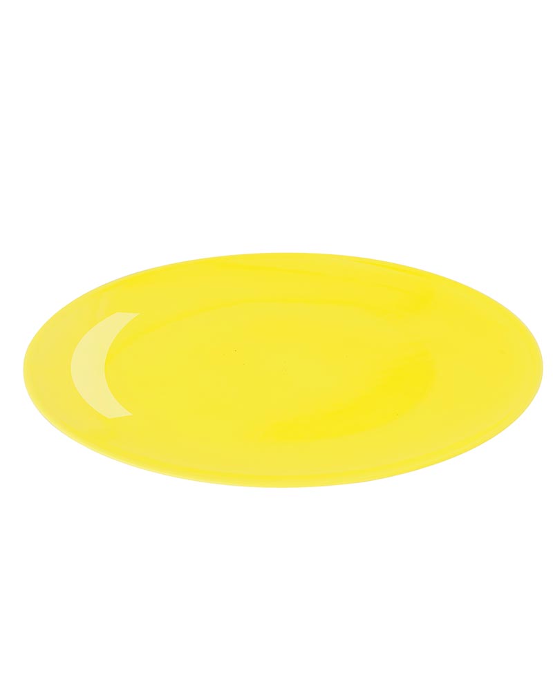 Fine Porcelain Yellow Urmi Full Plate