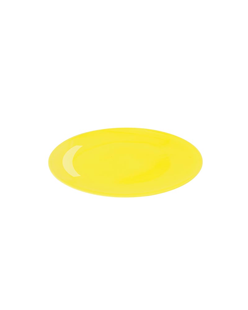 Fine Porcelain Yellow Urmi Quater Plate