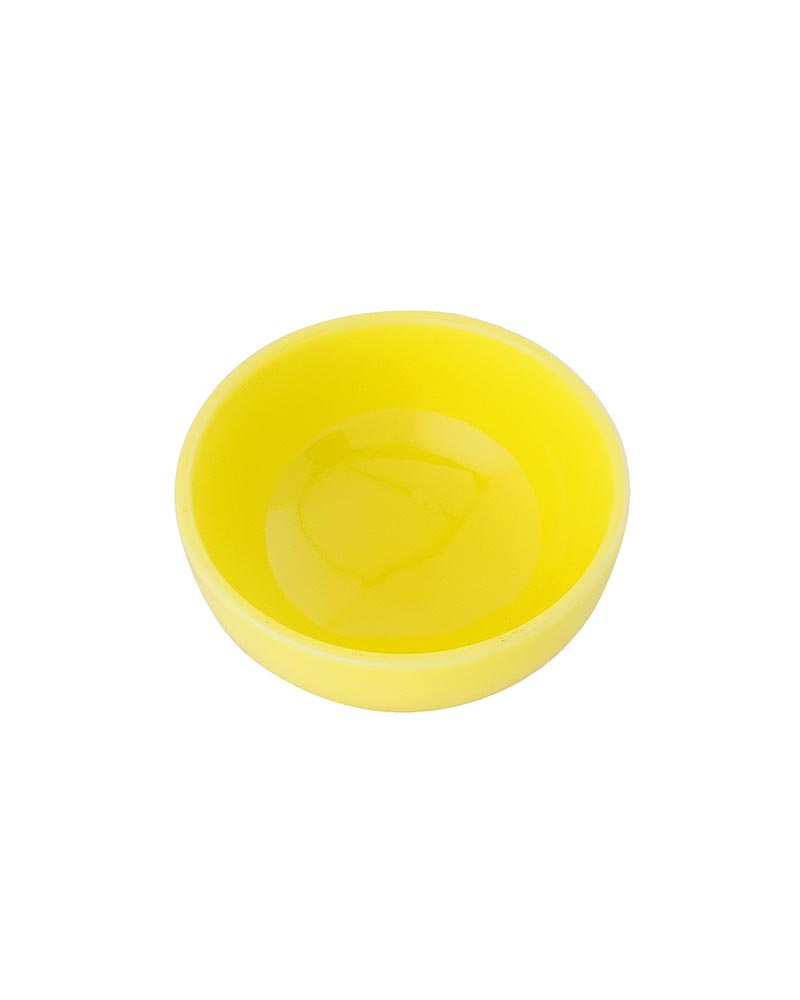Fine Porcelain Classic Prime Bowl, Dessert Cereal, Soup, Salad, Pasta Bowl, Set of Yellow